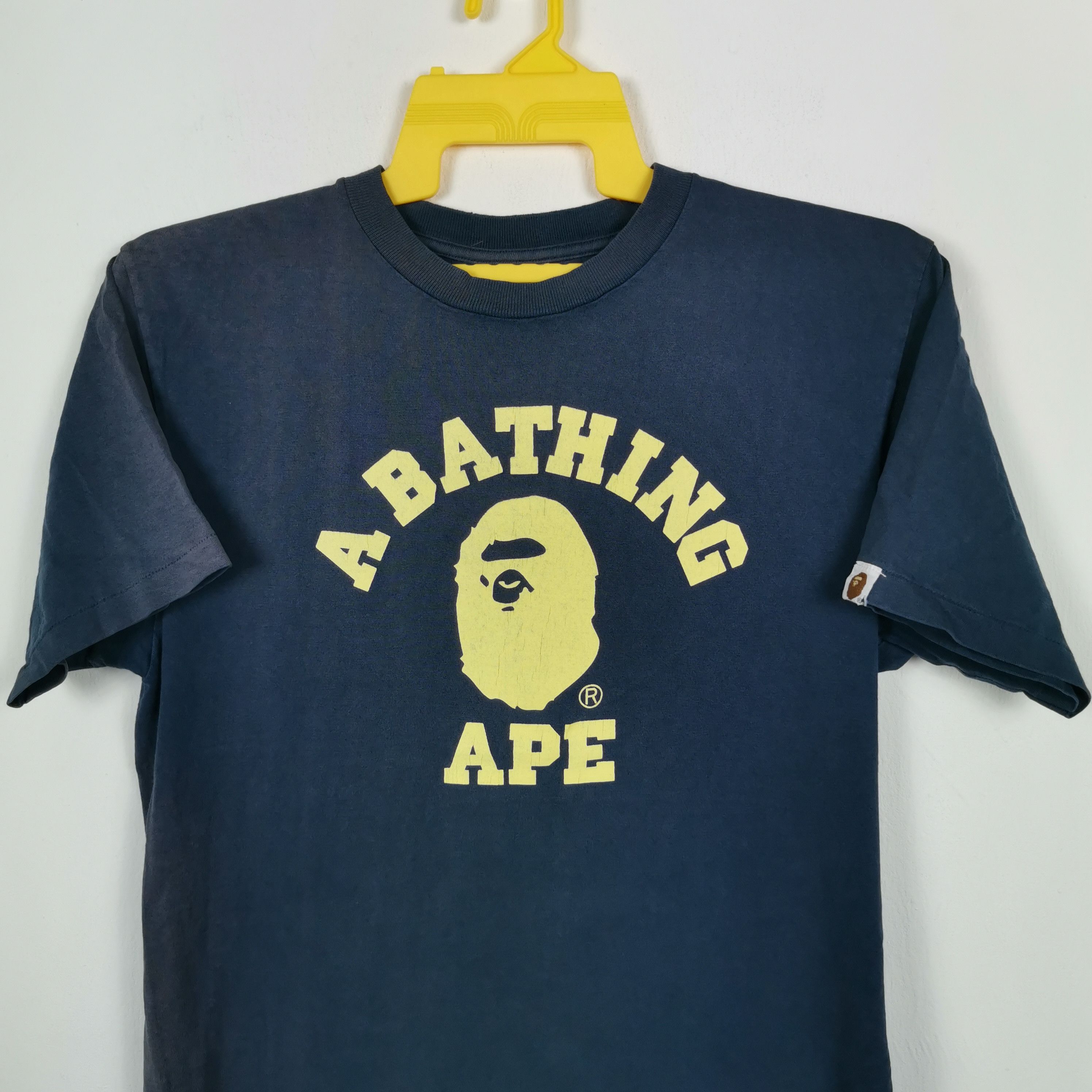 Japanese Brand Vintage Y2K A Bathing Ape T-Shirt BAPE Japanese 56789 Size US M / EU 48-50 / 2 - 2 Thumbnail