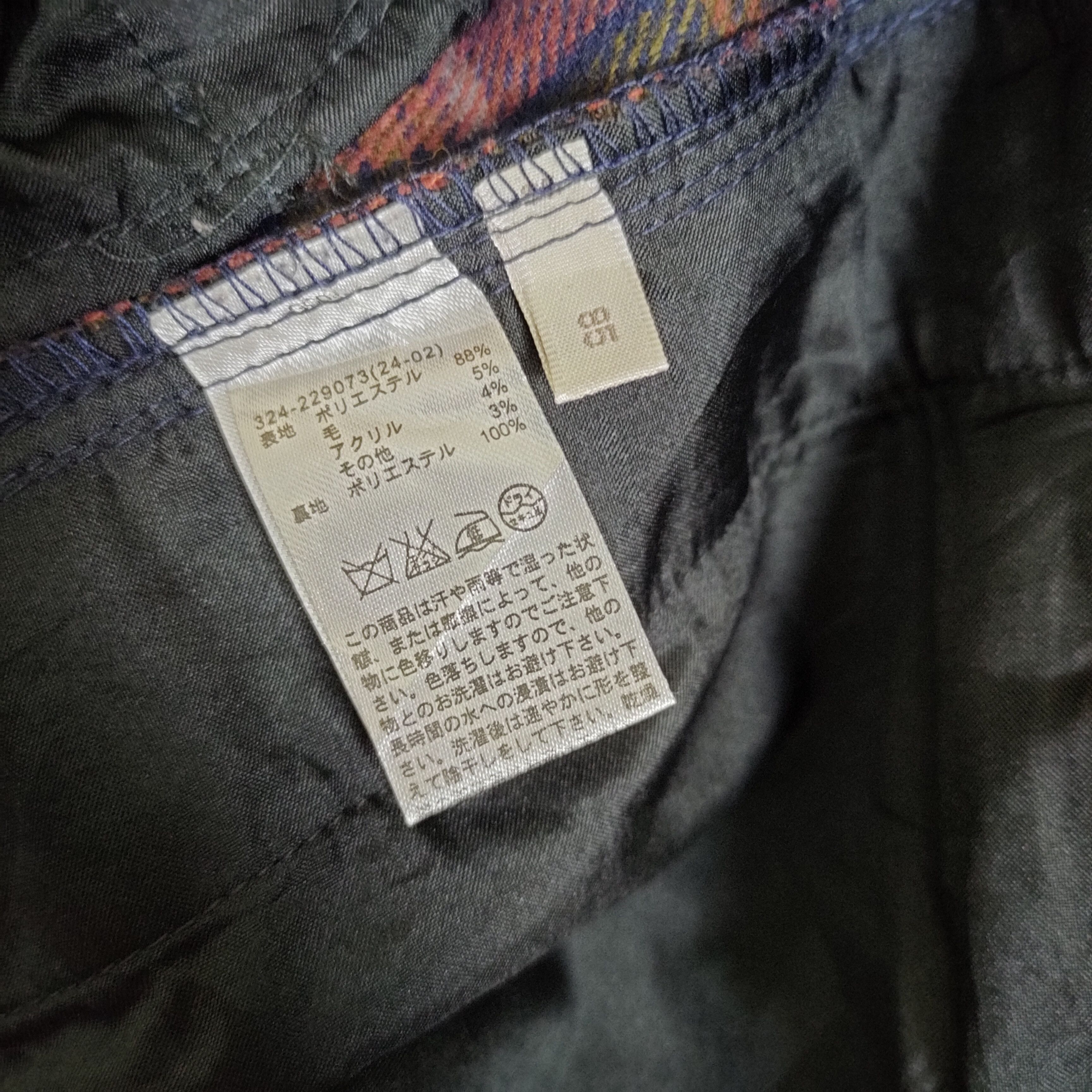 Japanese Brand VINTAGE JAPANESE BRAND CHECKERED WOOL CASUAL PANTS Size US 34 / EU 50 - 6 Thumbnail