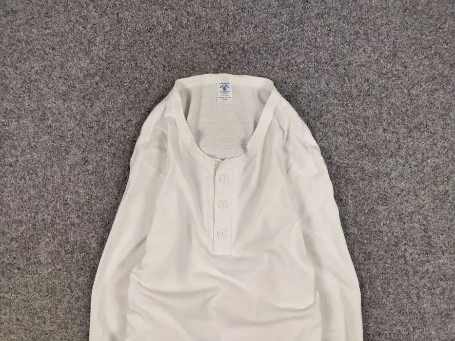 Velva Sheen Velva Sheen Blank White Button Men's long Sleeve Made in USA Size US M / EU 48-50 / 2 - 3 Thumbnail