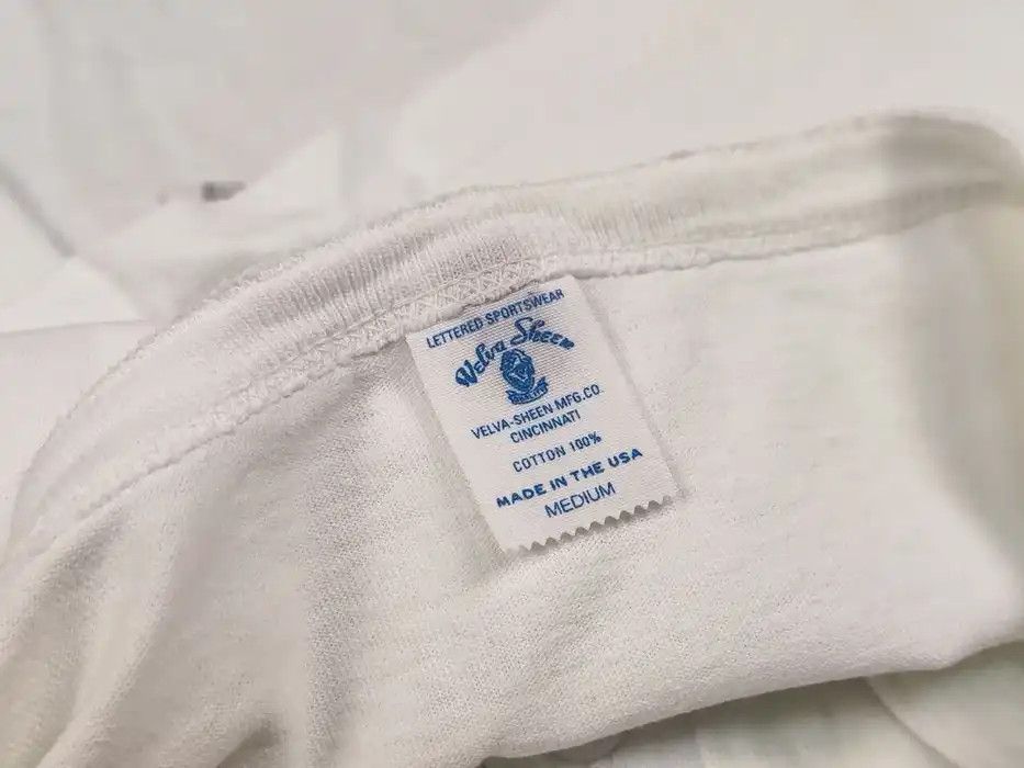 Velva Sheen Velva Sheen Blank White Button Men's long Sleeve Made in USA Size US M / EU 48-50 / 2 - 8 Thumbnail