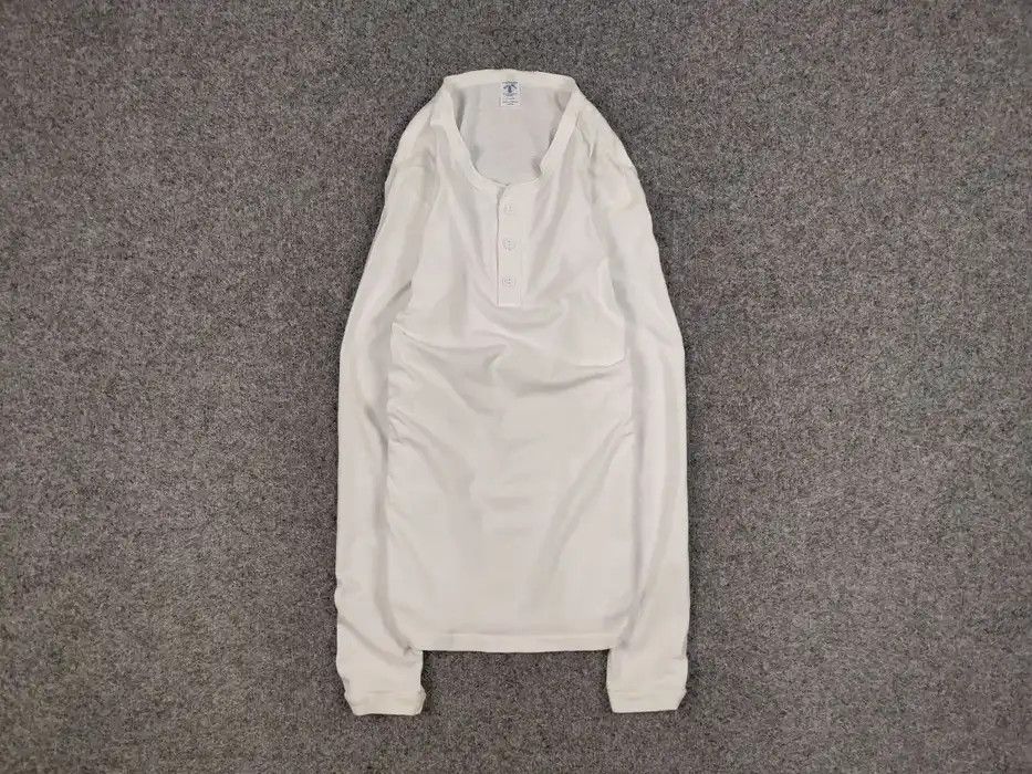 Velva Sheen Velva Sheen Blank White Button Men's long Sleeve Made in USA Size US M / EU 48-50 / 2 - 1 Thumbnail