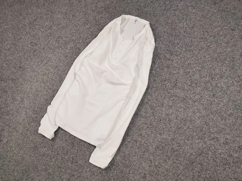Velva Sheen Velva Sheen Blank White Button Men's long Sleeve Made in USA Size US M / EU 48-50 / 2 - 2 Thumbnail