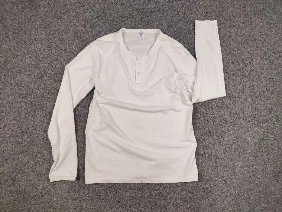 Velva Sheen Velva Sheen Blank White Button Men's long Sleeve Made in USA Size US M / EU 48-50 / 2 - 7 Thumbnail