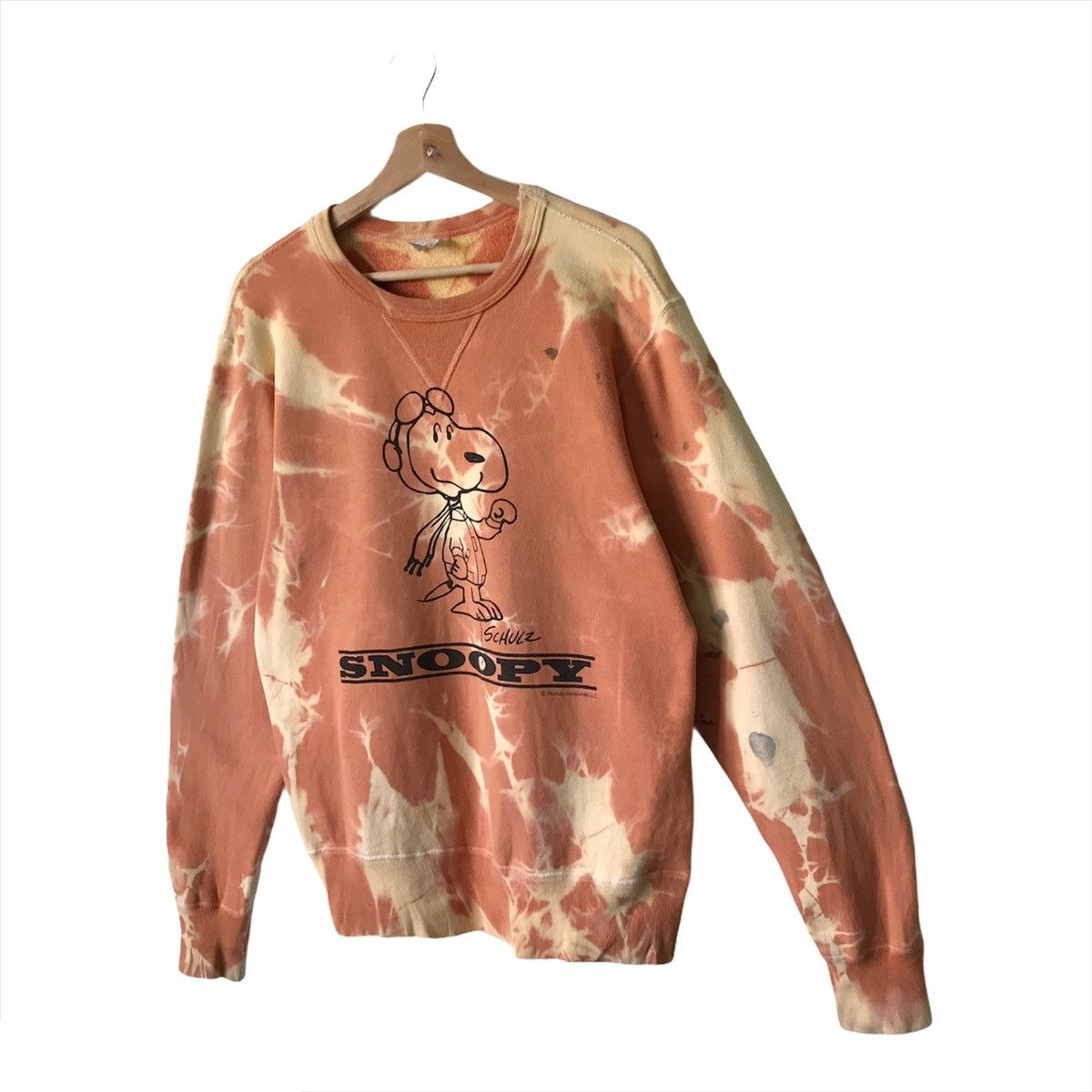 Buzz Rickson's 90s Buzz Rickson x Snoopy Custom Tie Dye Sweatshirt Size US M / EU 48-50 / 2 - 3 Thumbnail