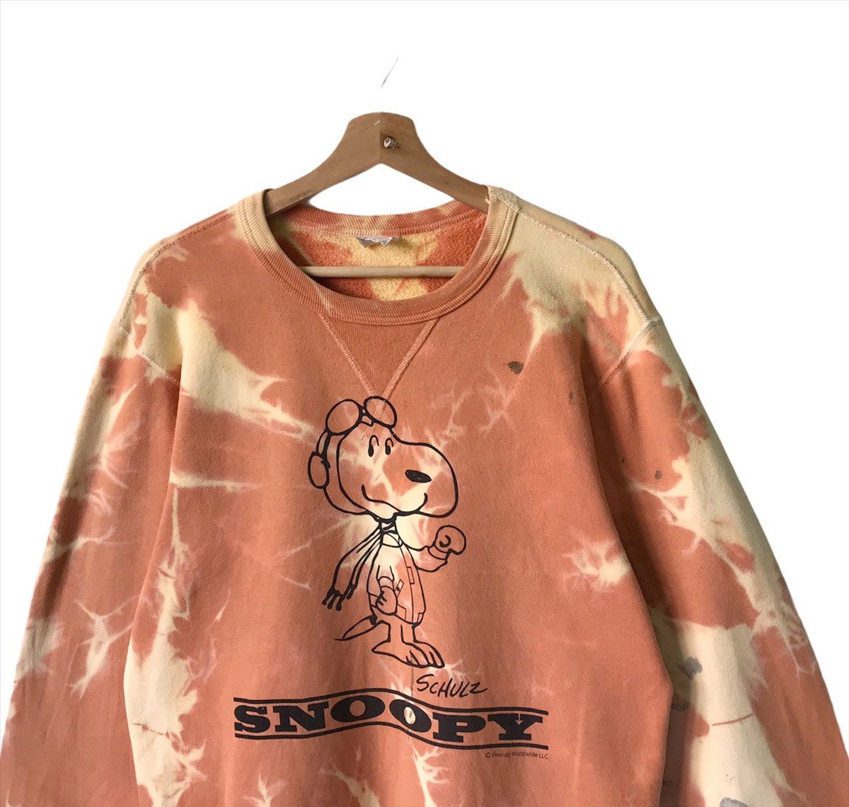 Buzz Rickson's 90s Buzz Rickson x Snoopy Custom Tie Dye Sweatshirt Size US M / EU 48-50 / 2 - 4 Thumbnail