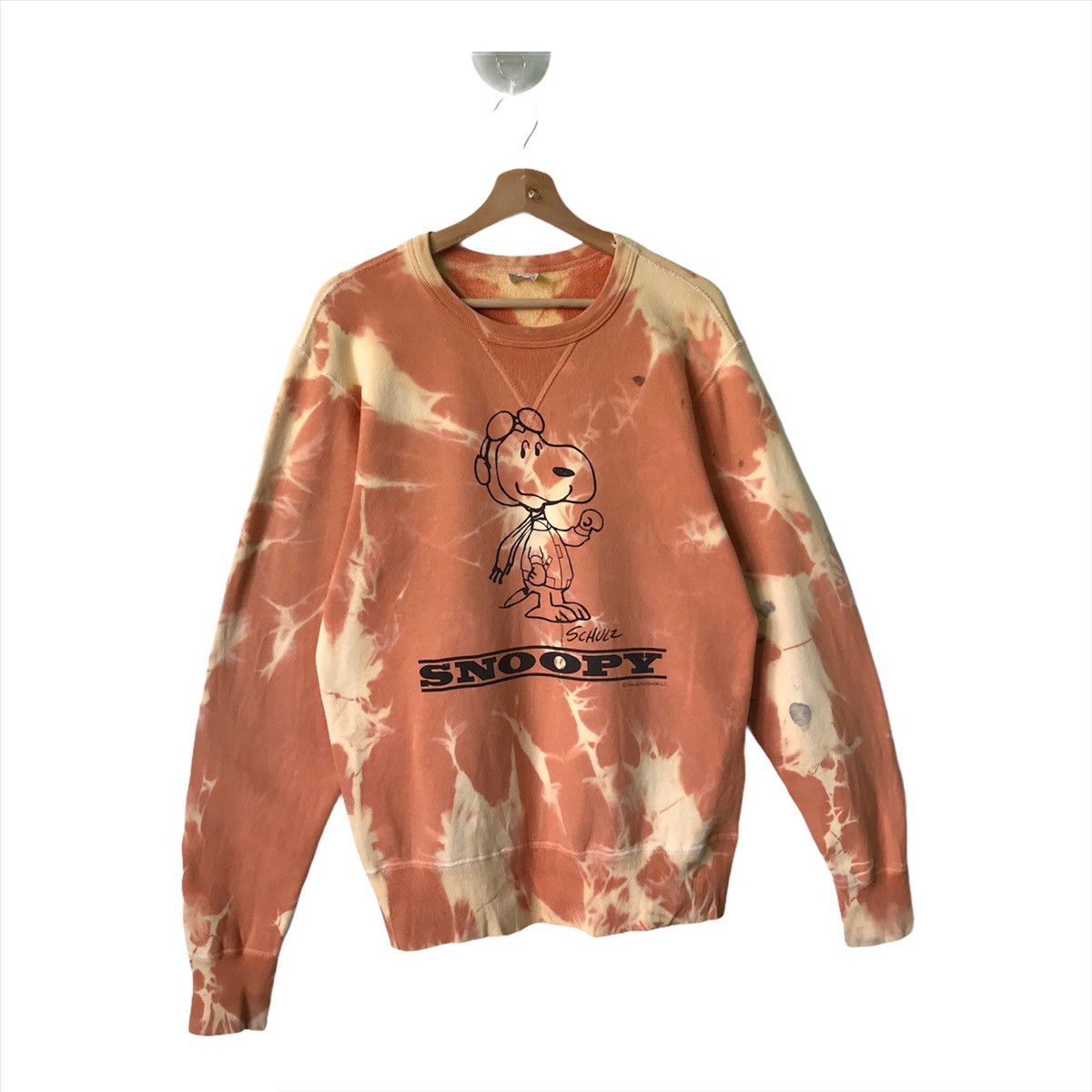 Buzz Rickson's 90s Buzz Rickson x Snoopy Custom Tie Dye Sweatshirt Size US M / EU 48-50 / 2 - 2 Thumbnail