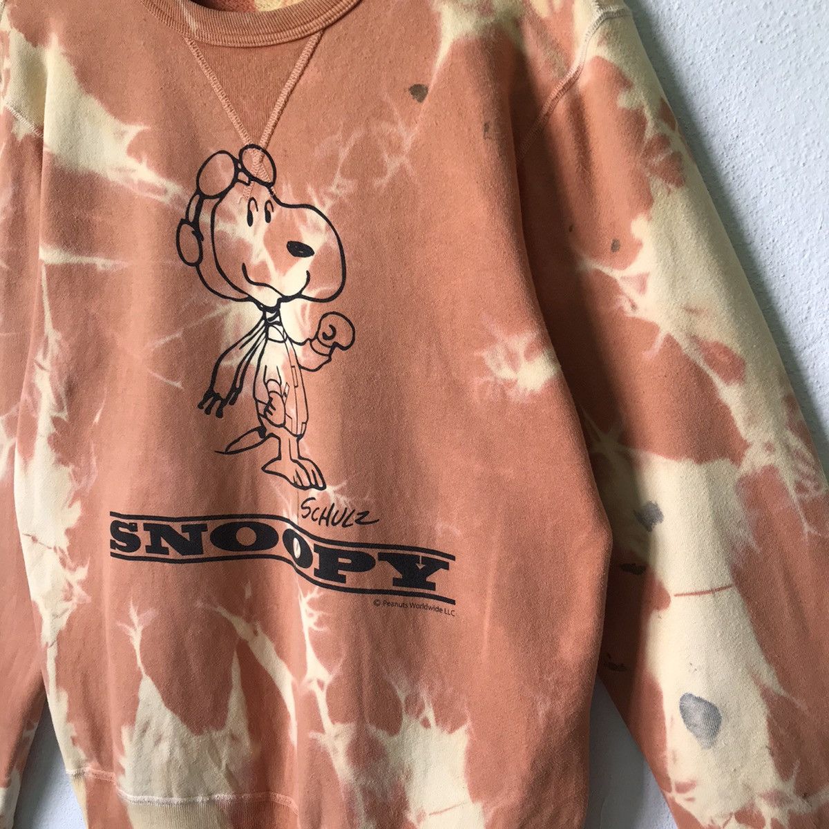 Buzz Rickson's 90s Buzz Rickson x Snoopy Custom Tie Dye Sweatshirt Size US M / EU 48-50 / 2 - 5 Thumbnail
