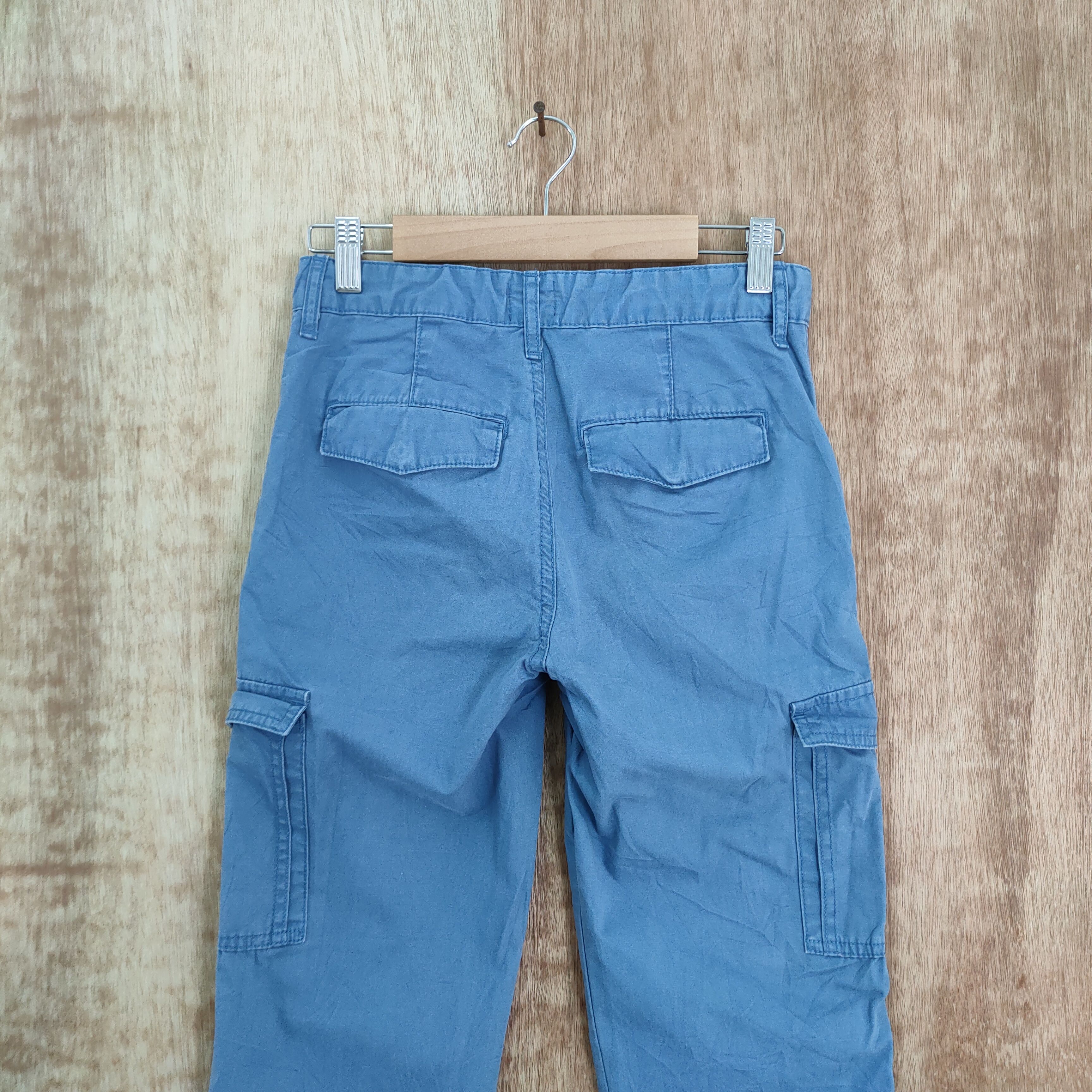 Other JAPANESE BRAND LIGHT BLUE CARGO PANTS Size US 26 / EU 42 - 5 Thumbnail