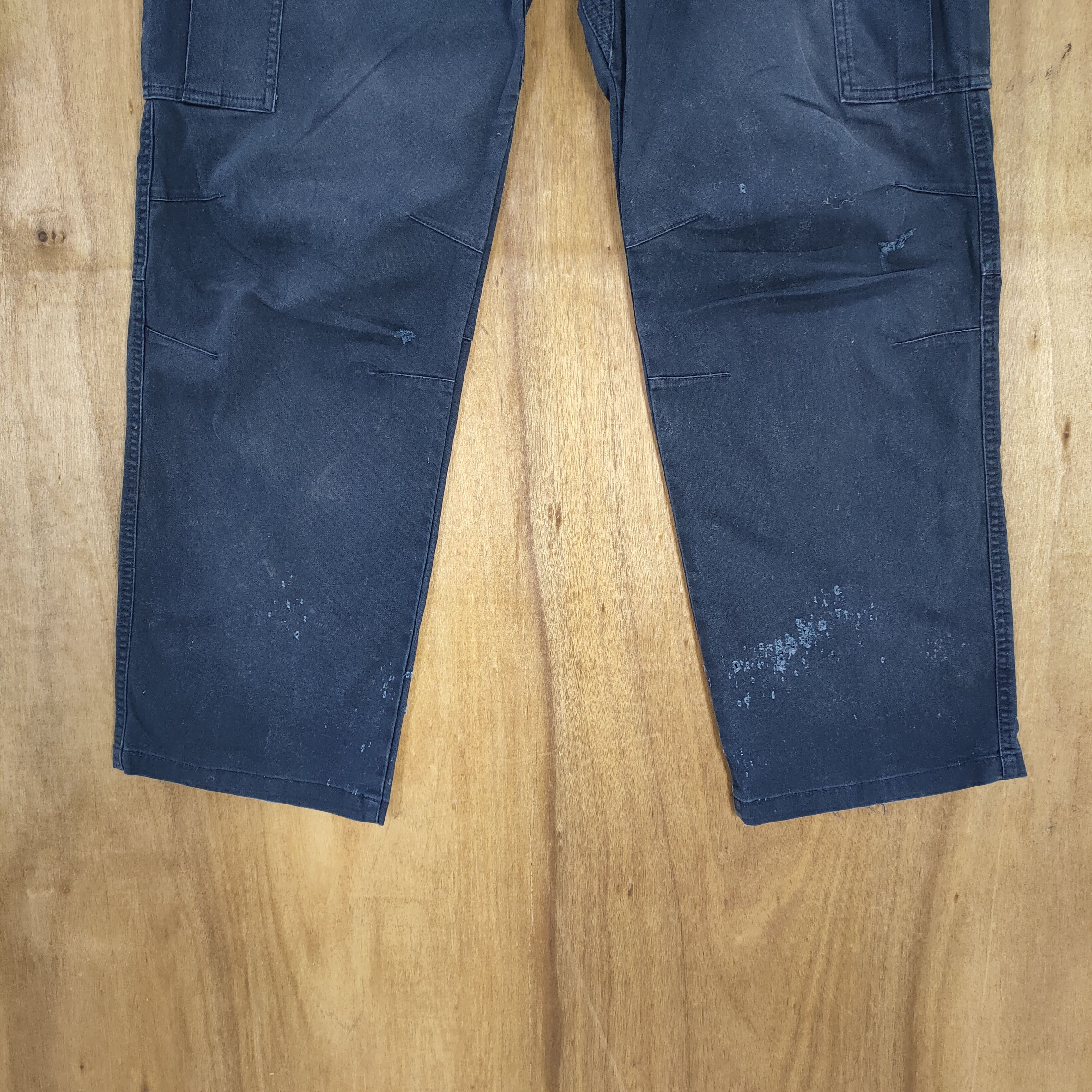 Japanese Brand VINTAGE JAPANESE BRAND FADED WORKWEAR CARGO PANTS Size US 33 - 3 Thumbnail