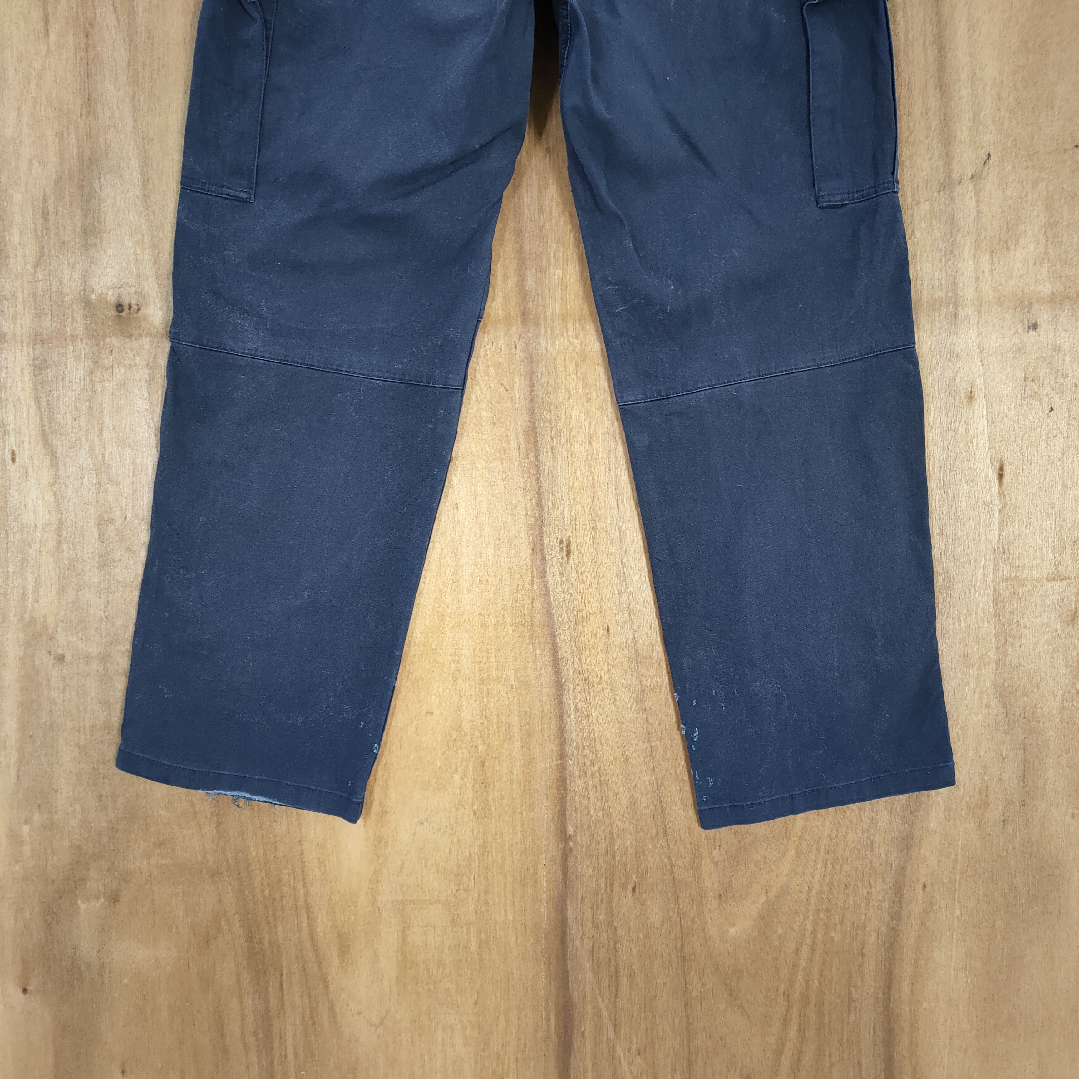 Japanese Brand VINTAGE JAPANESE BRAND FADED WORKWEAR CARGO PANTS Size US 33 - 10 Thumbnail