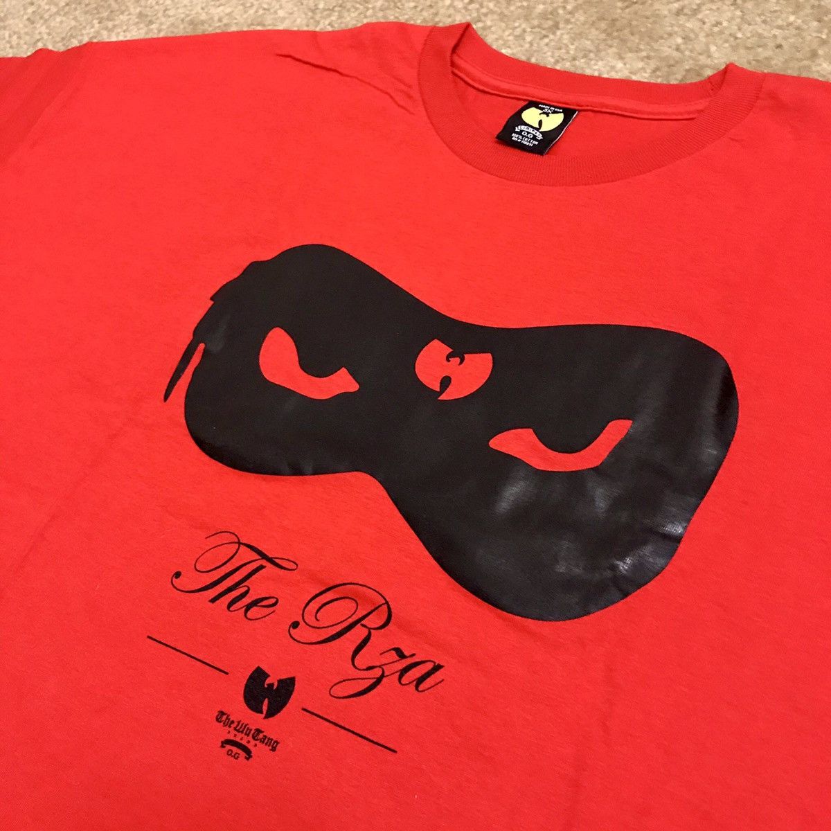 Image of Wu Tang Clan x Wu Wear Wu-Tang Shirt Size 3Xl Rza Bobby Digital New in Red, Men's