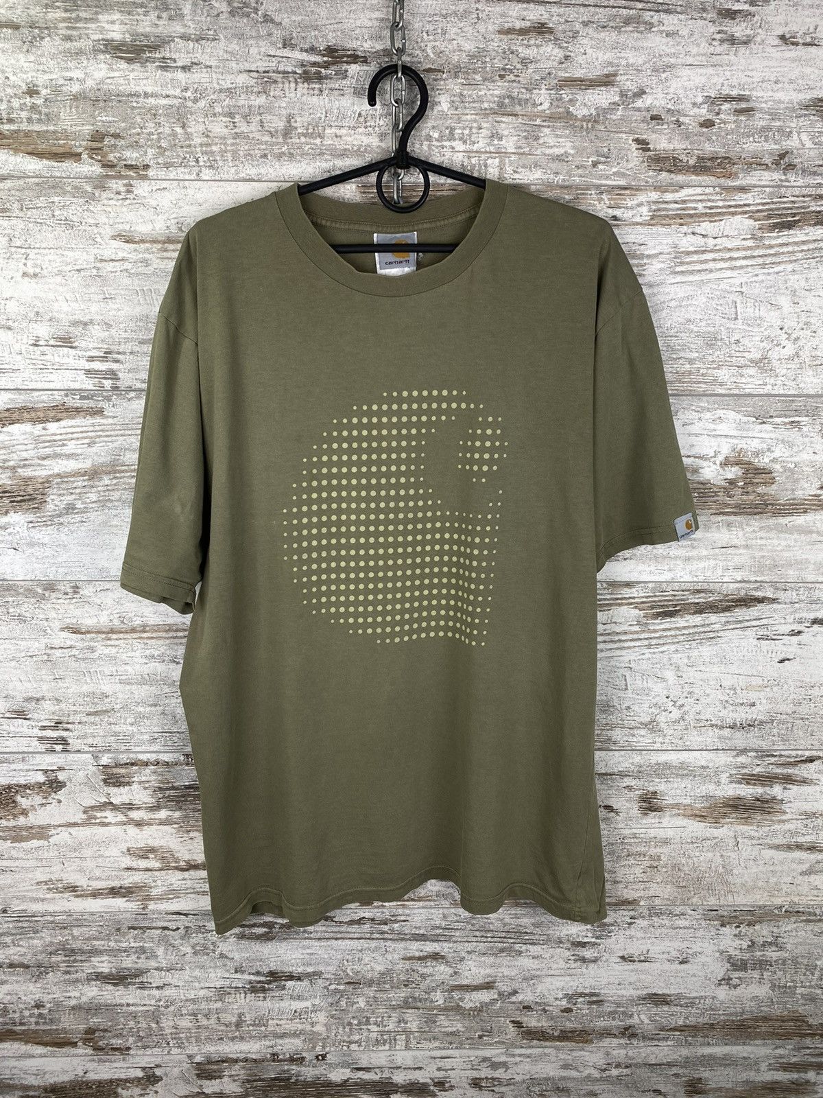 Carhartt Mens Vintage Carhartt T Shirt rare streetwear tee overprint Size US XL / EU 56 / 4 - 1 Thumbnail