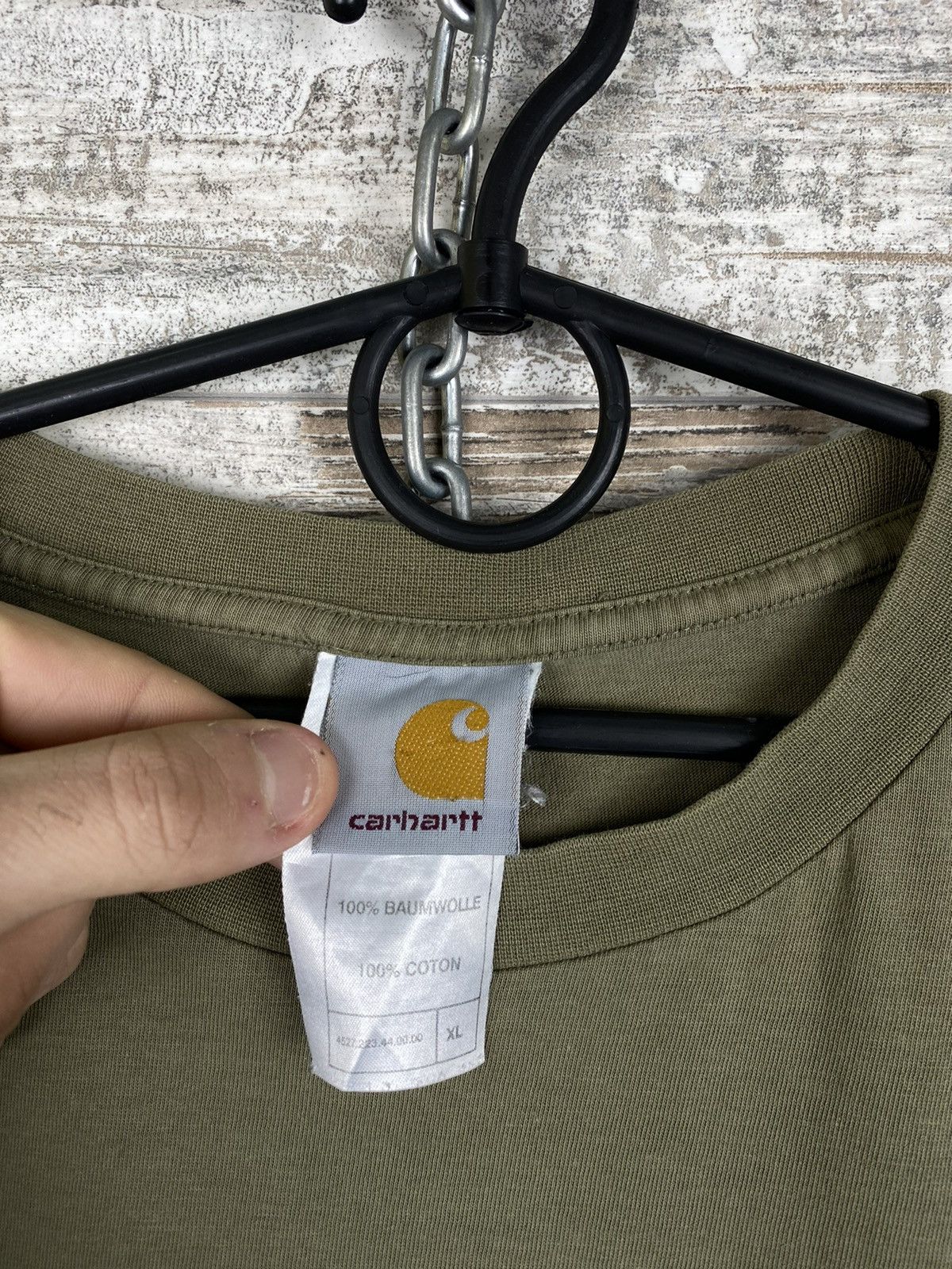 Carhartt Mens Vintage Carhartt T Shirt rare streetwear tee overprint Size US XL / EU 56 / 4 - 5 Thumbnail