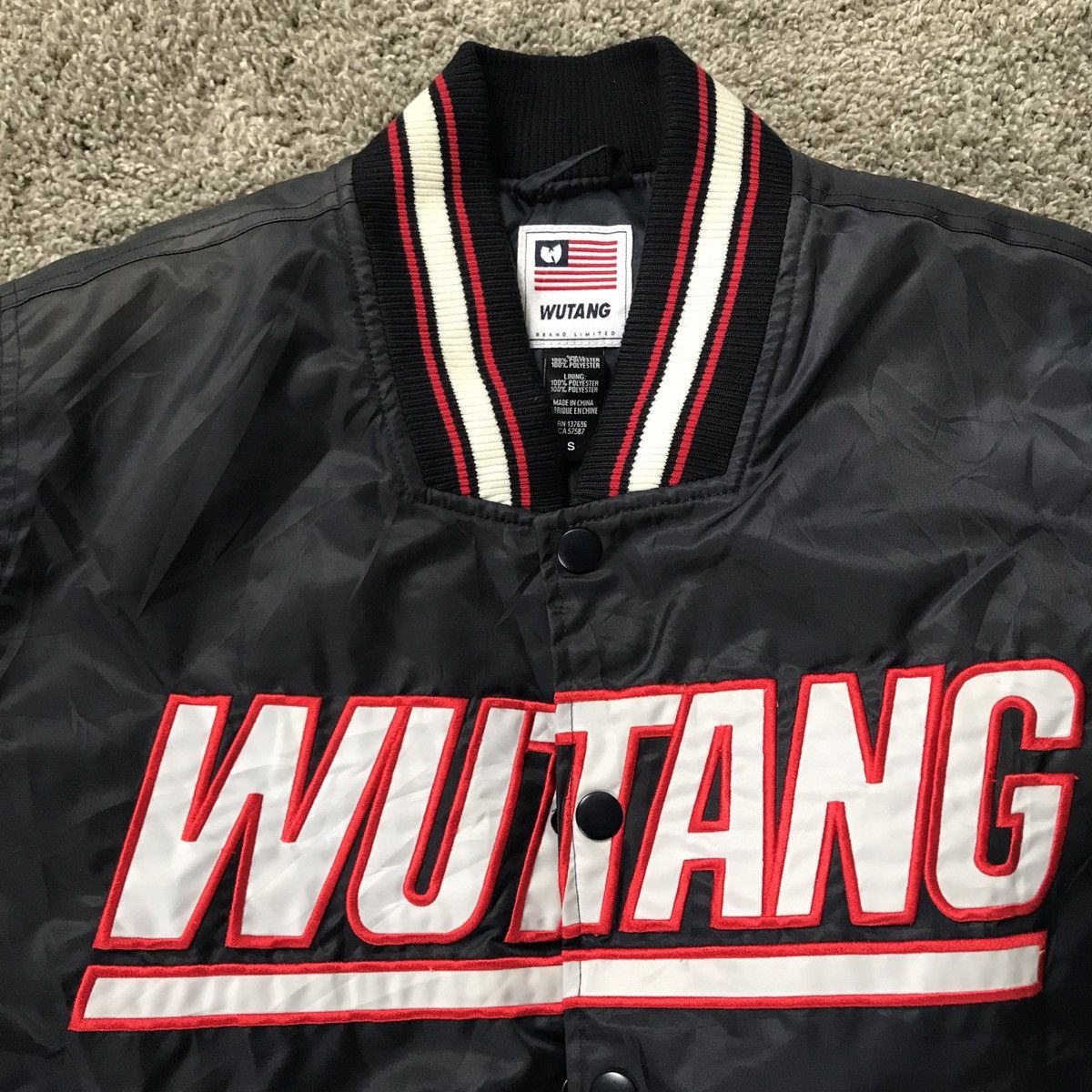 Wu-Tang Clan Wu-Tang Jacket Size Small / Medium Rare Rza Gza Raekwon Size US S / EU 44-46 / 1 - 3 Thumbnail