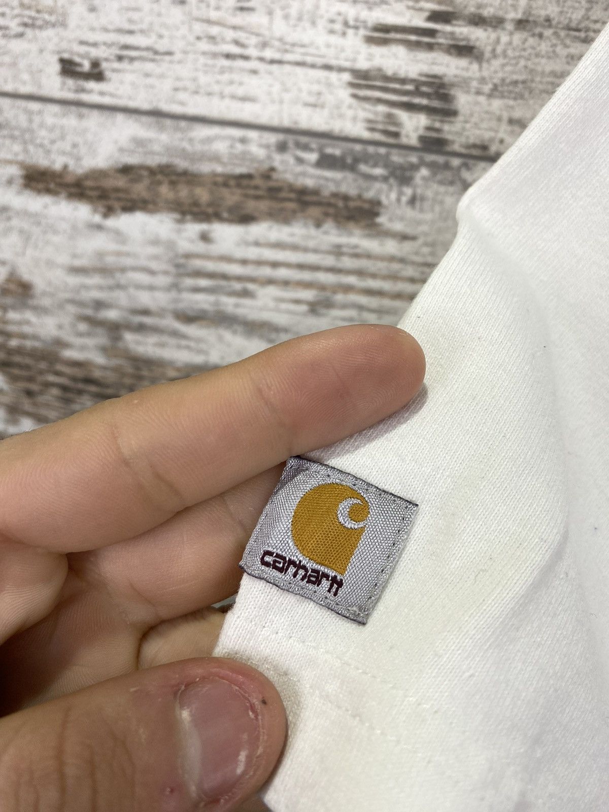 Carhartt × Vintage Mens Vintage Carhartt T Shirt rare streetwear tee overprint Size US XL / EU 56 / 4 - 16 Thumbnail