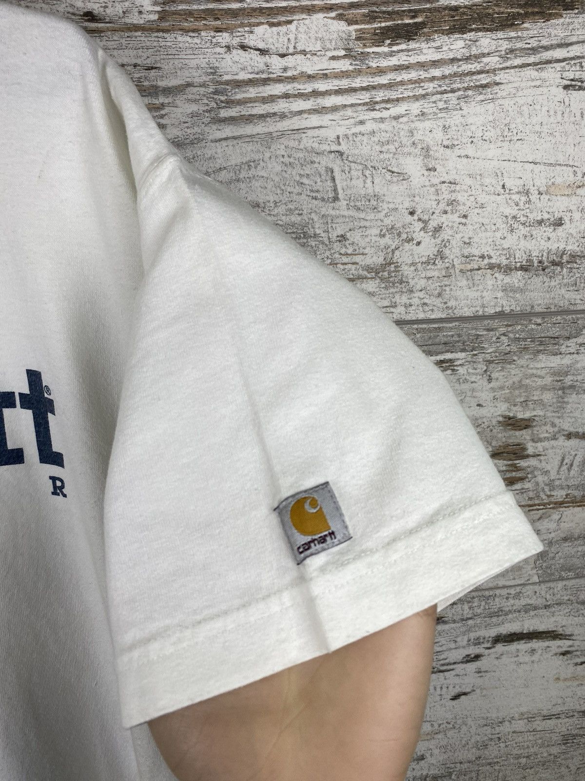 Carhartt × Vintage Mens Vintage Carhartt T Shirt rare streetwear tee overprint Size US XL / EU 56 / 4 - 3 Thumbnail