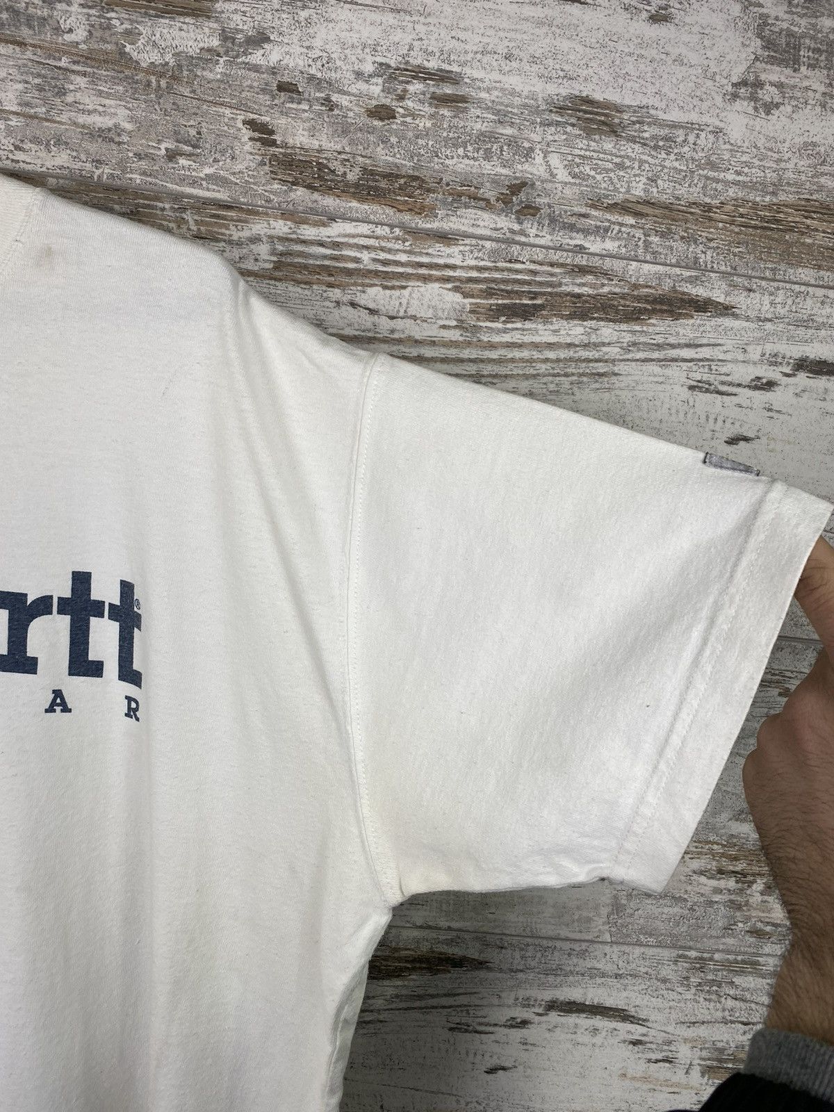 Carhartt × Vintage Mens Vintage Carhartt T Shirt rare streetwear tee overprint Size US XL / EU 56 / 4 - 7 Thumbnail