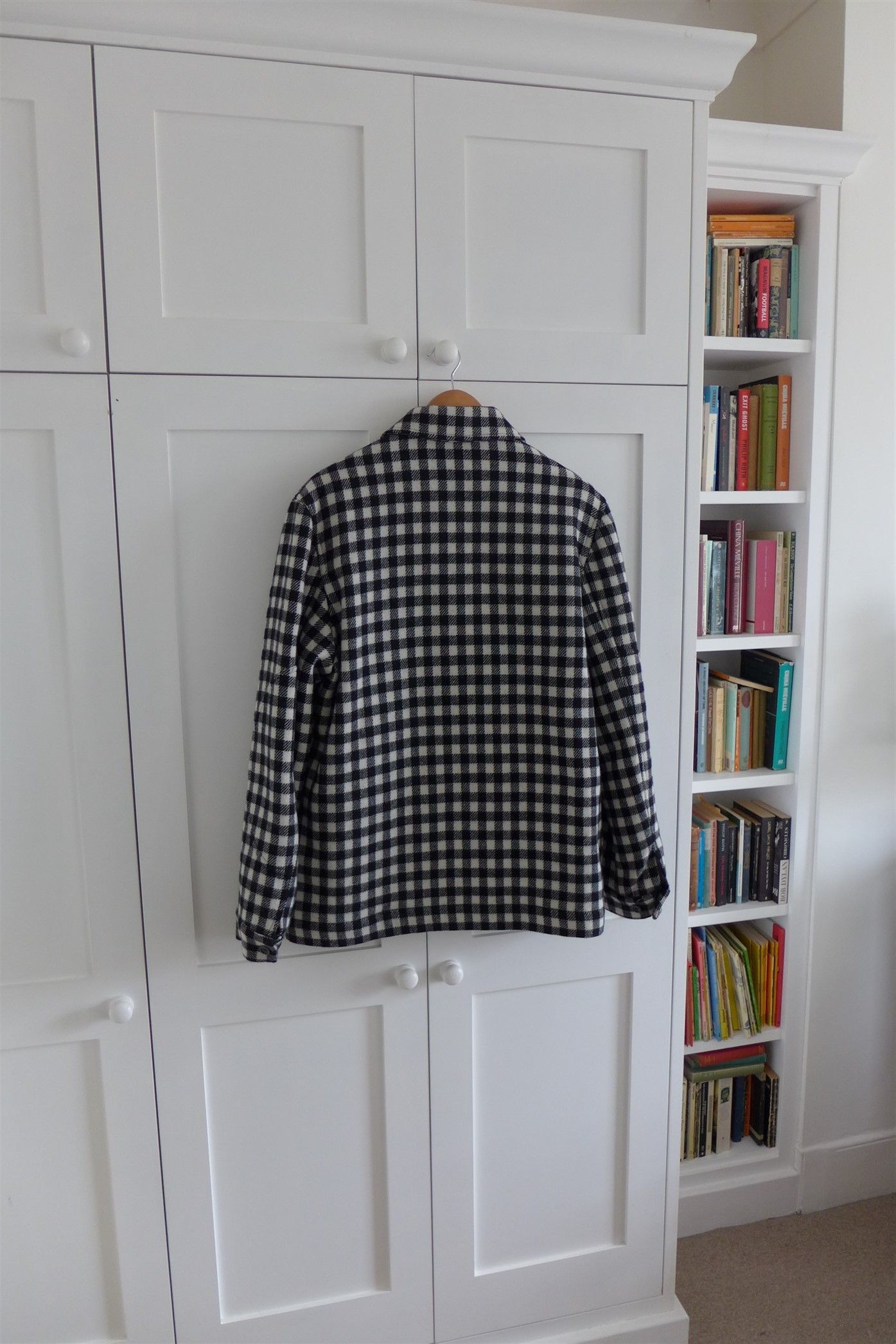 A.P.C. A.P.C. Hunter Jacket - Black & White Check Wool Size US XL / EU 56 / 4 - 7 Thumbnail