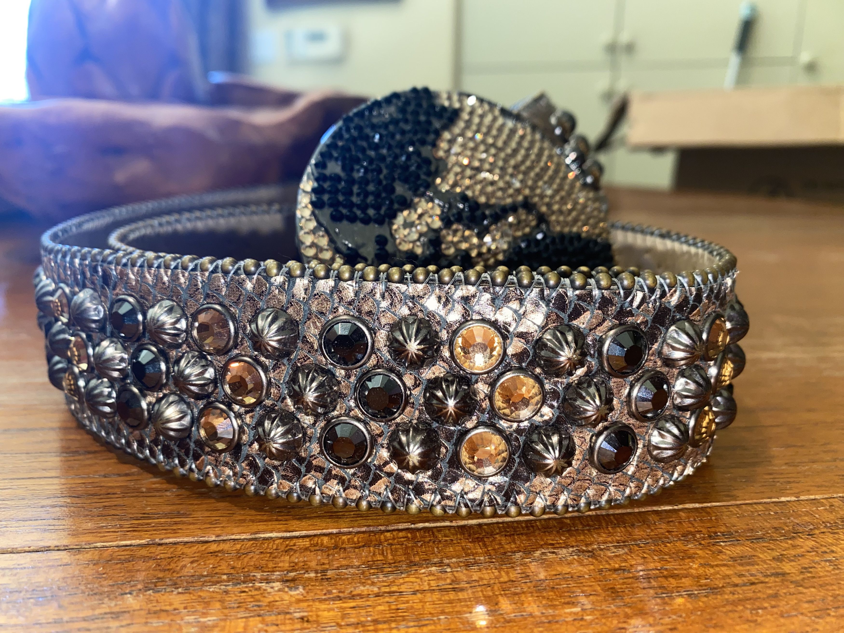 Simon belt (gold Abadan)