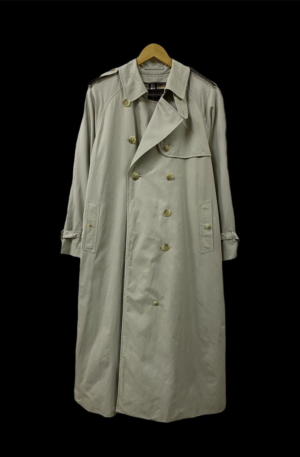 Burberry Prorsum Iconic Burberrys Prorsum Double Breasted Trench Nova Check Size US M / EU 48-50 / 2 - 6 Thumbnail