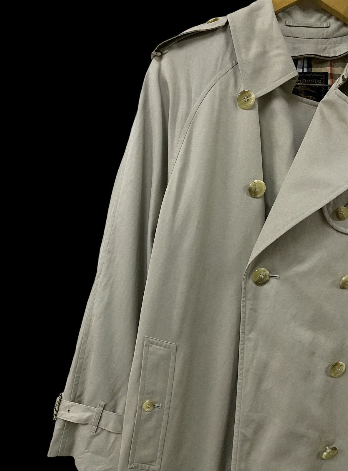 Burberry Prorsum Iconic Burberrys Prorsum Double Breasted Trench Nova Check Size US M / EU 48-50 / 2 - 11 Thumbnail
