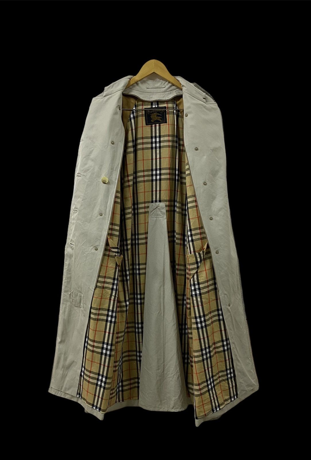 Burberry Prorsum Iconic Burberrys Prorsum Double Breasted Trench Nova Check Size US M / EU 48-50 / 2 - 15 Thumbnail