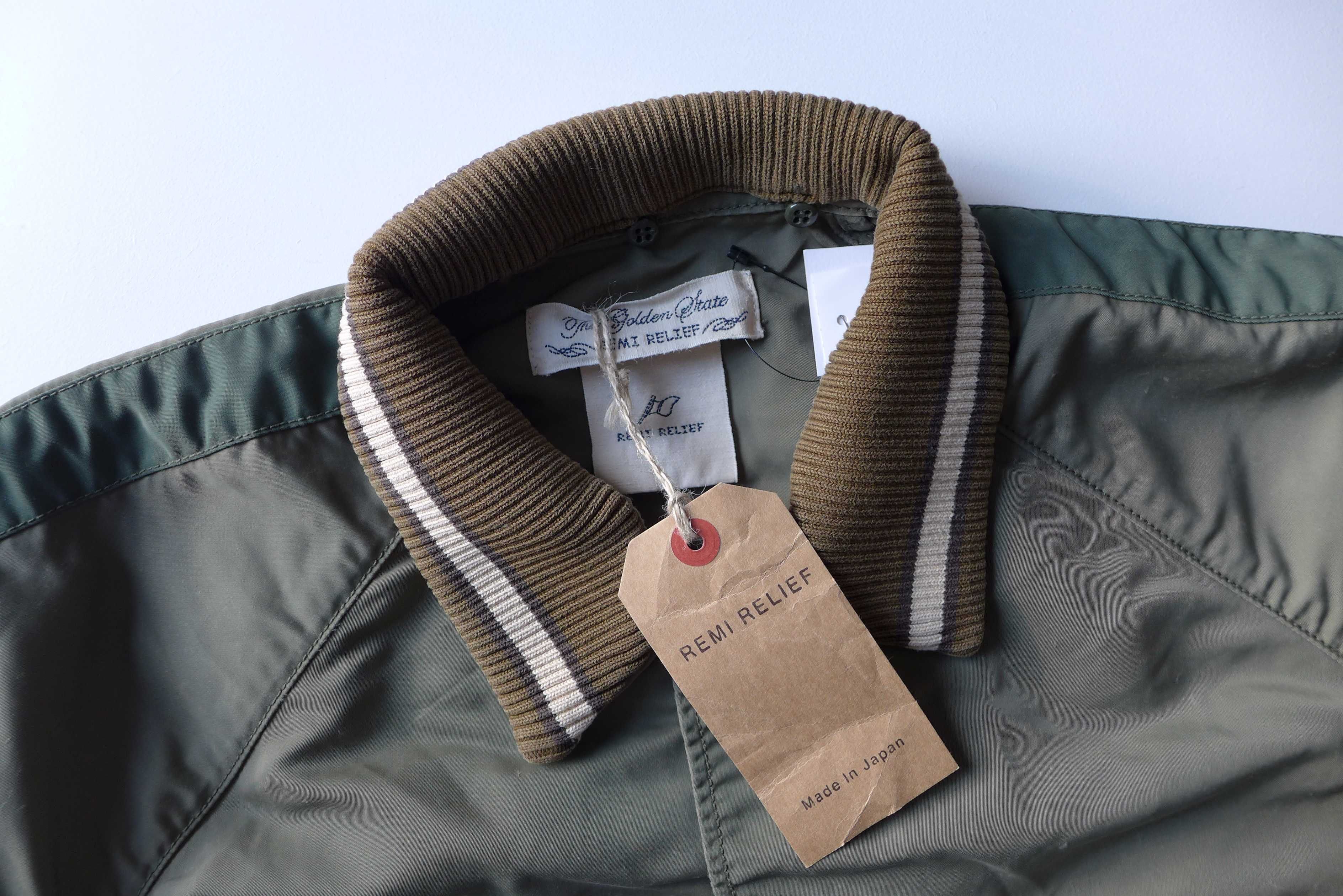 Remi Relief Remi Relief Coach Jacket - Army Green Size US M / EU 48-50 / 2 - 5 Thumbnail