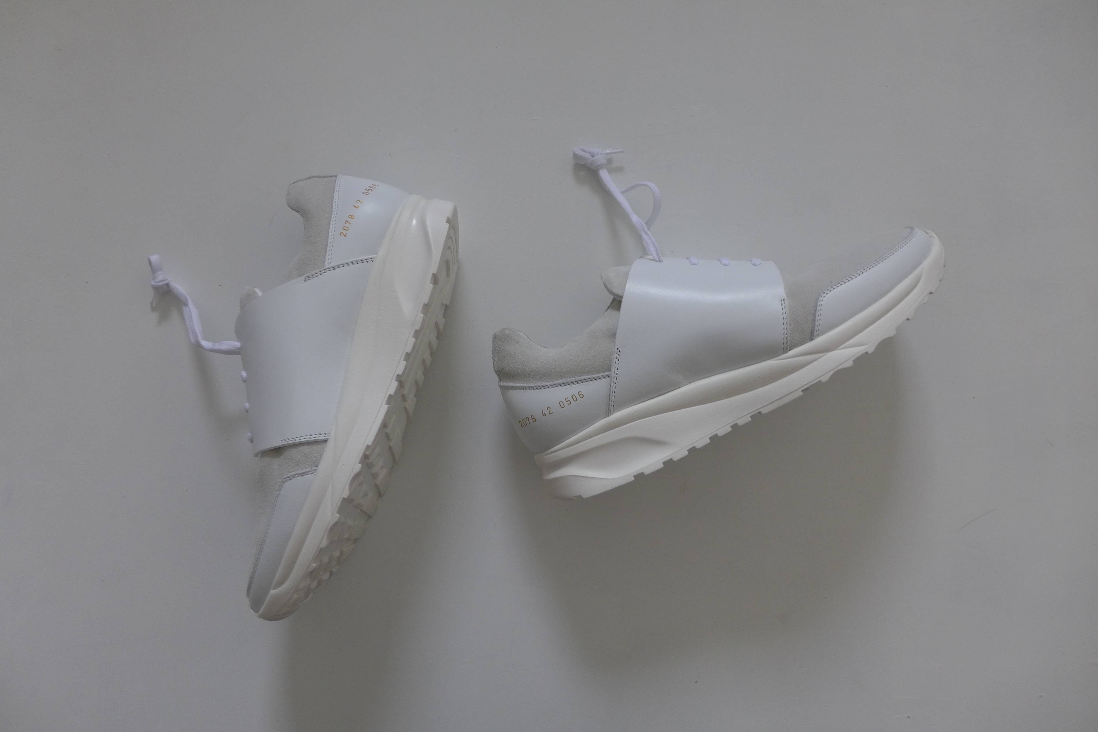 Common Projects Common Projects Track Sneakers - White Size US 9 / EU 42 - 2 Thumbnail
