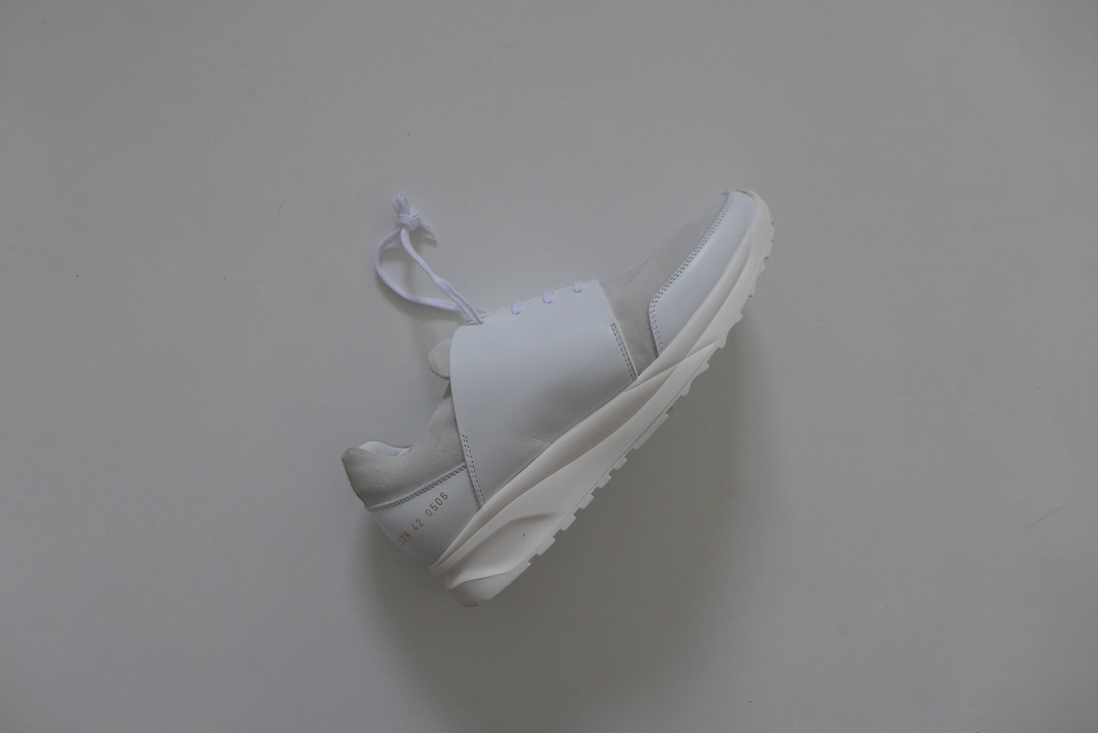 image of Common Projects Track Sneakers - White, Men's (Size 9)