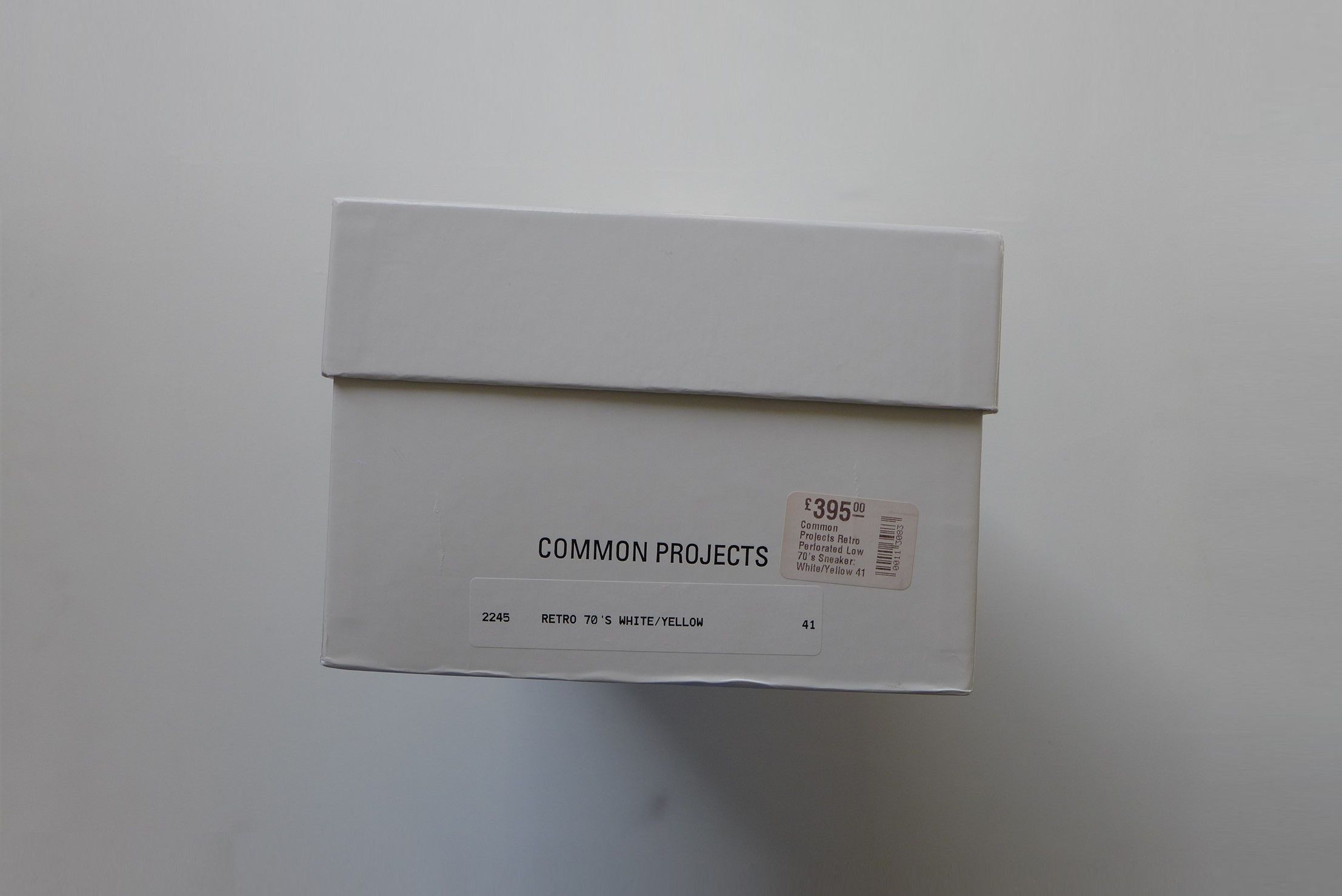Common Projects Common Projects Retro 70s Sneakers - White Yellow Size US 8 / EU 41 - 12 Thumbnail