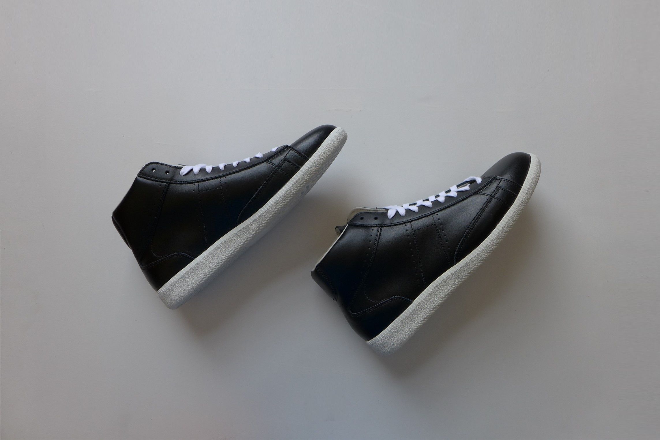 Maison Margiela Margiela Ace Mid Sneakers - Black Calf Leather Size US 8 / EU 41 - 4 Thumbnail