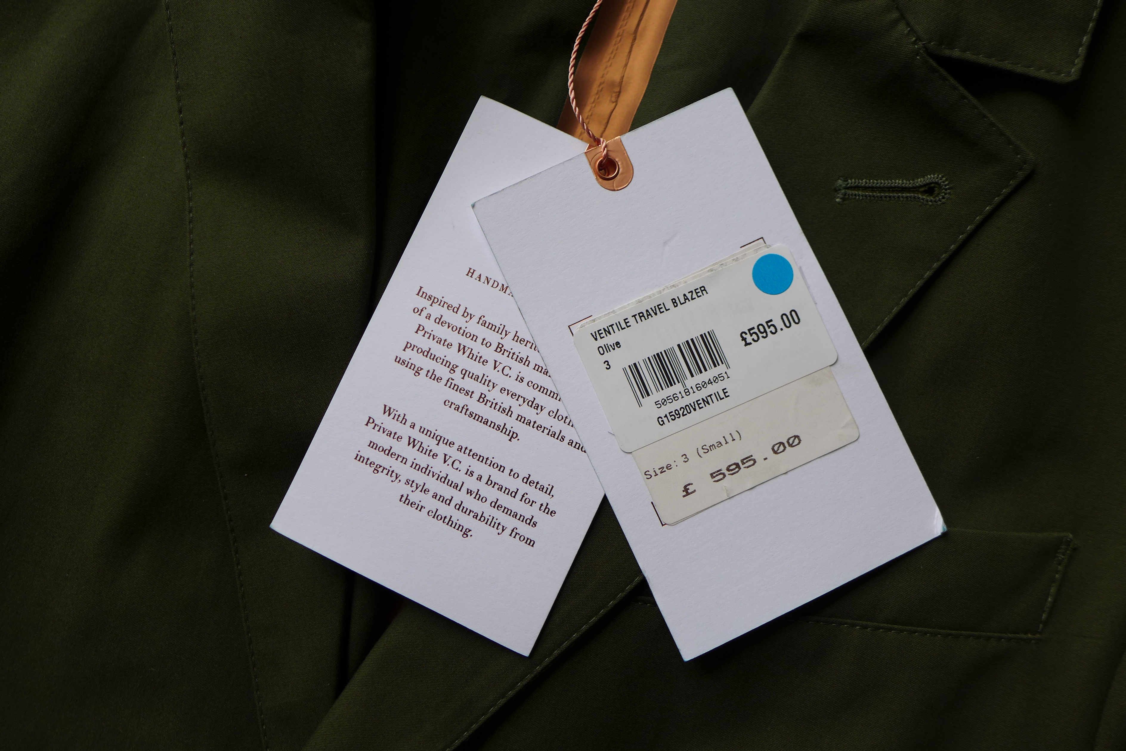 Private White V.C. Private White V.C. Ventile Travel Blazer - Olive Size US S / EU 44-46 / 1 - 12 Thumbnail