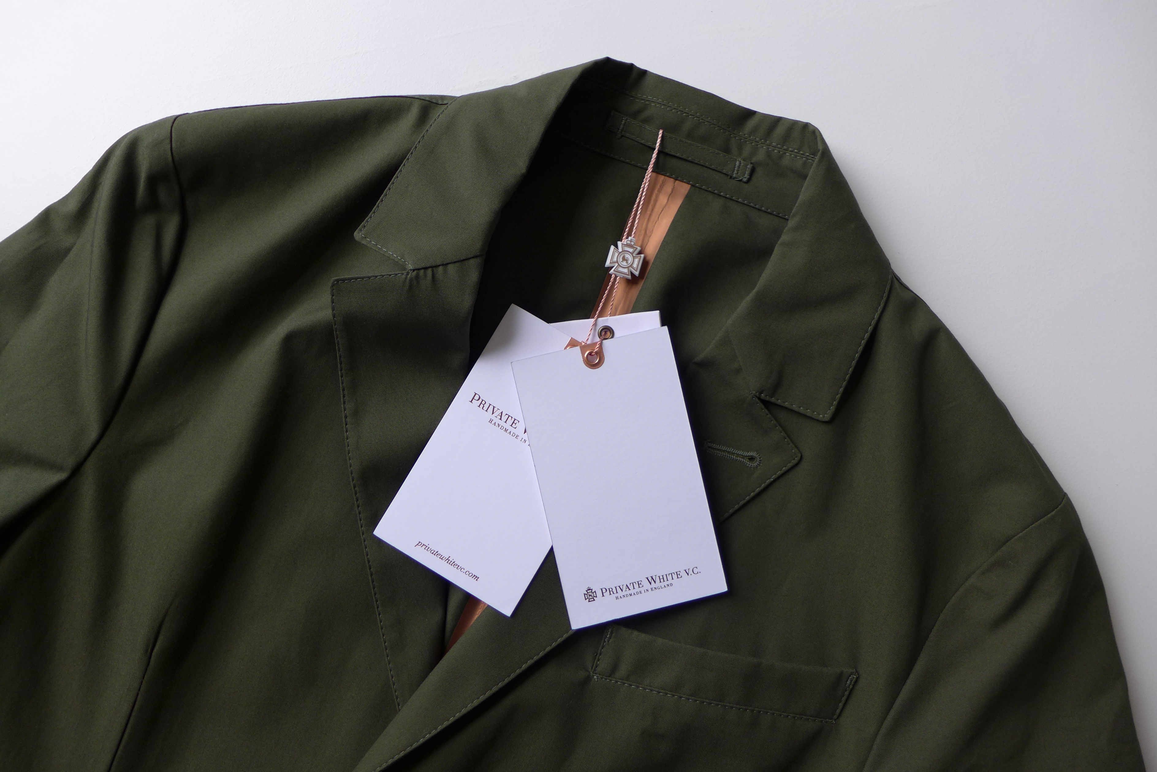 Private White V.C. Private White V.C. Ventile Travel Blazer - Olive Size US S / EU 44-46 / 1 - 7 Thumbnail