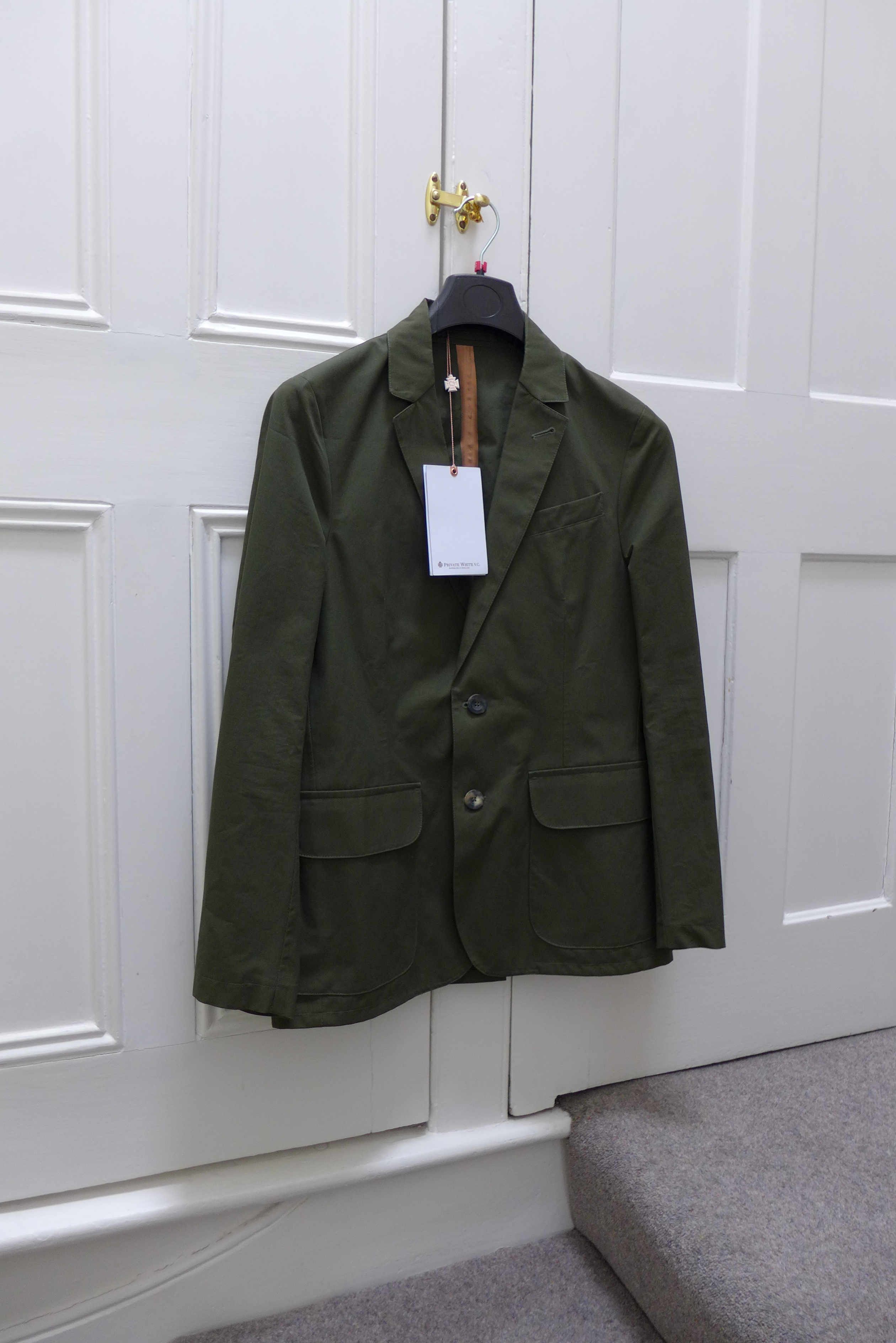 Private White V.C. Private White V.C. Ventile Travel Blazer - Olive Size US S / EU 44-46 / 1 - 4 Thumbnail
