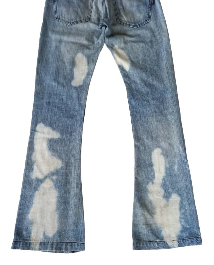 Japanese Brand Hysteric Glamour Style Distressed Flared Size US 33 - 6 Thumbnail