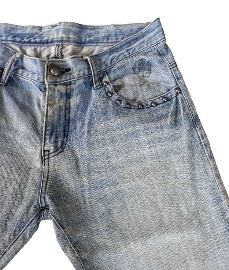 Japanese Brand Hysteric Glamour Style Distressed Flared Size US 33 - 8 Thumbnail