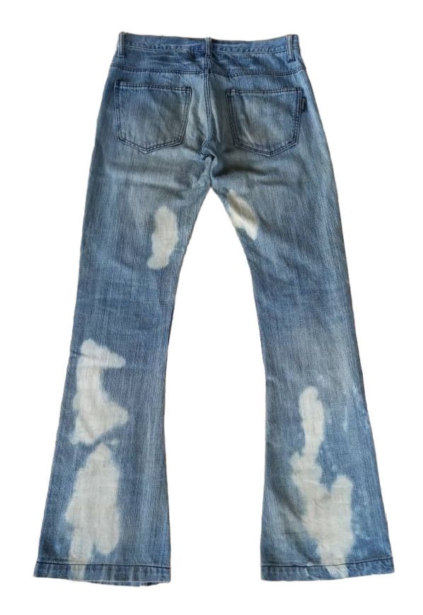 Japanese Brand Hysteric Glamour Style Distressed Flared Size US 33 - 4 Thumbnail