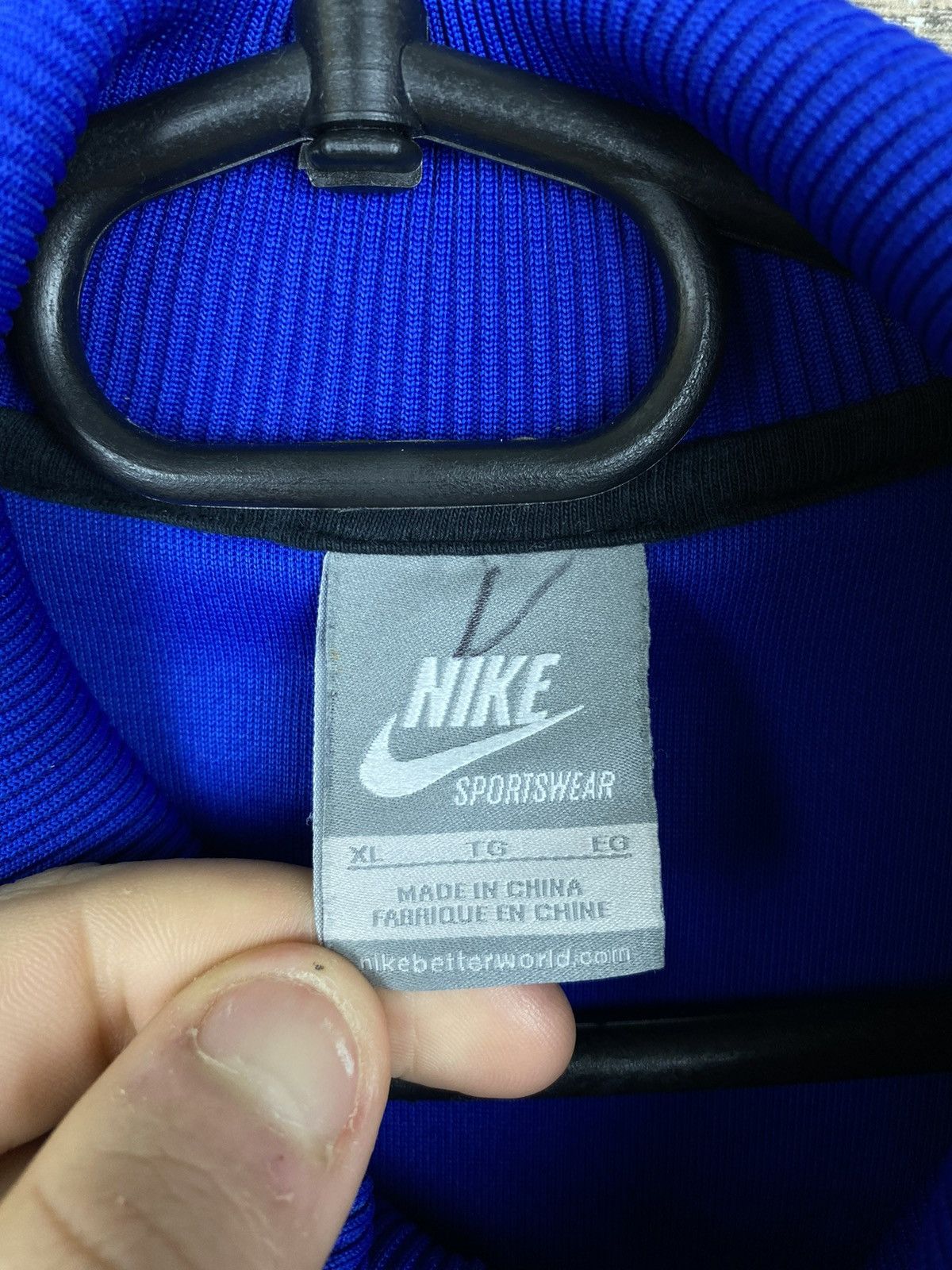 Nike × Vintage Mens Vintage Nike Track Jacket swoosh Olympic streetwear y2k Size US XL / EU 56 / 4 - 10 Thumbnail