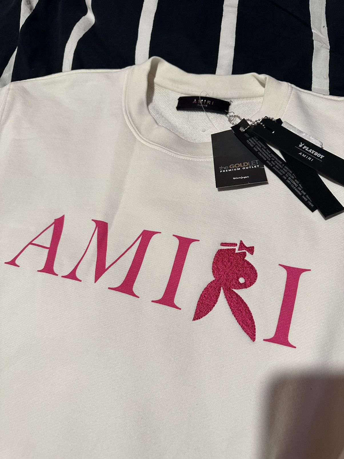 Amiri × Playboy Amiri x playboy revers bunny crew Size US XL / EU 56 / 4 - 2 Thumbnail