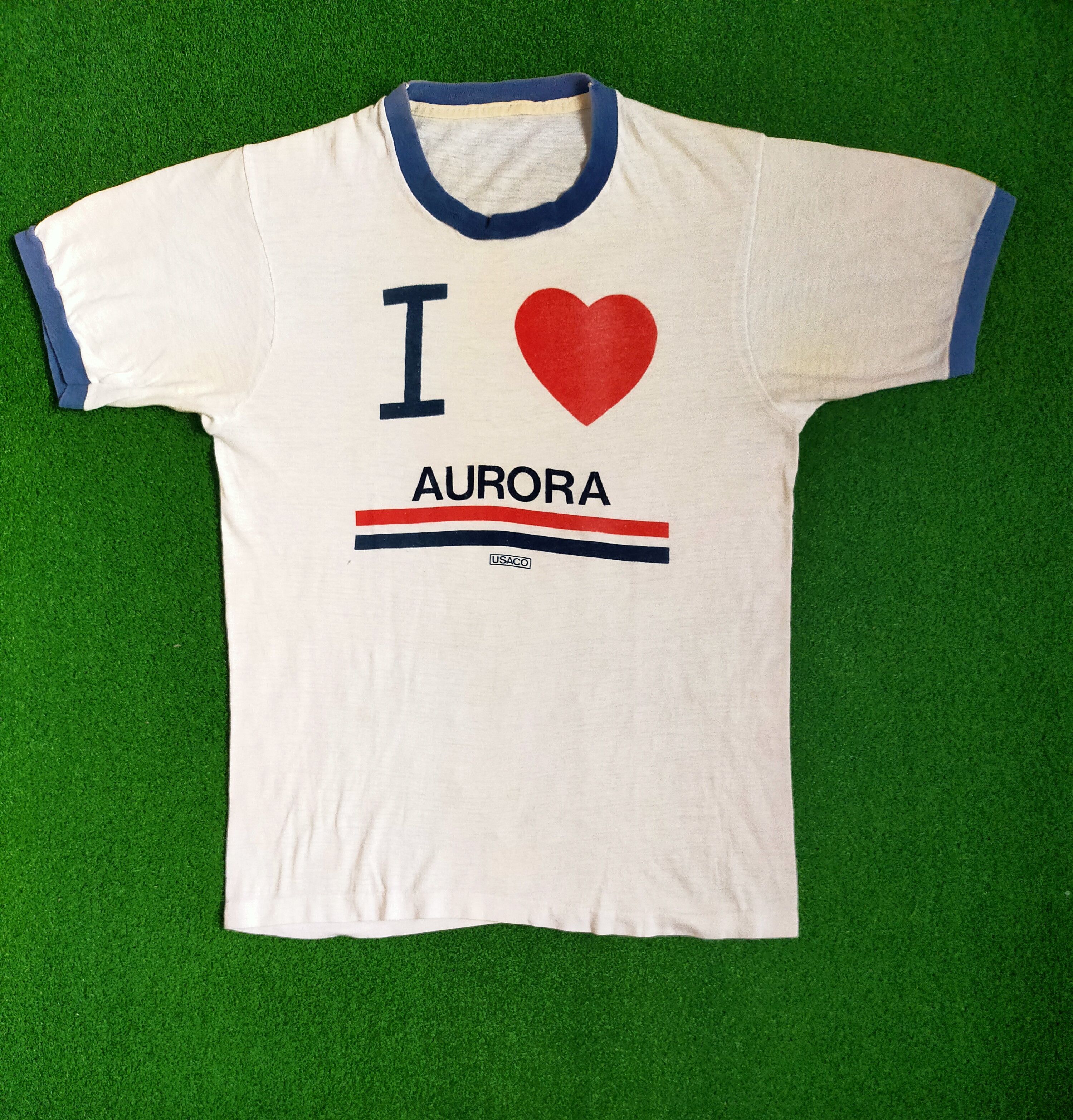 Other VINTAGE RINGER I ♥️ AURORA Size US S / EU 44-46 / 1 - 1 Thumbnail