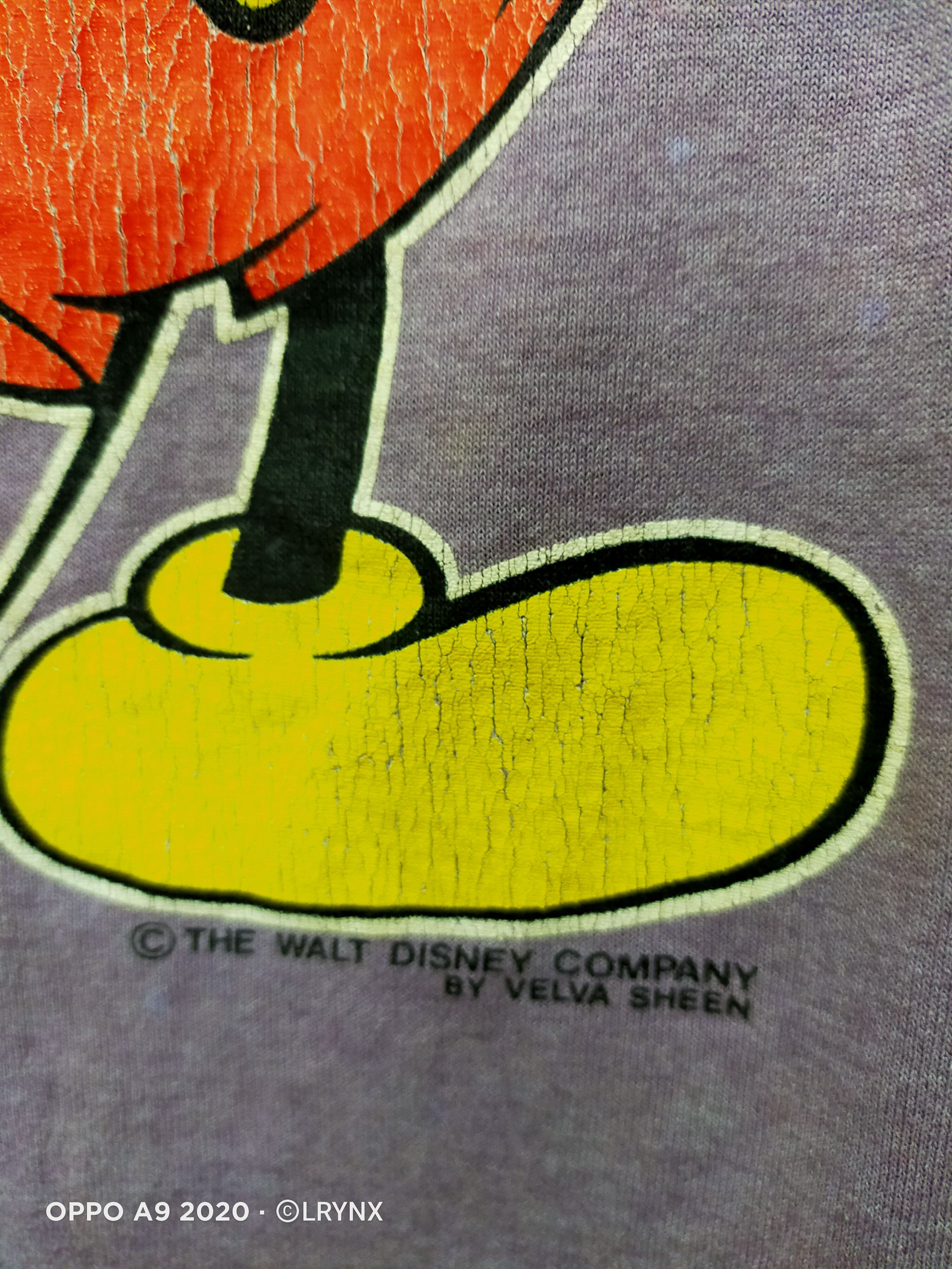 Mickey Mouse VINTAGE RINGER MICKEY MOUSE Size US L / EU 52-54 / 3 - 4 Thumbnail