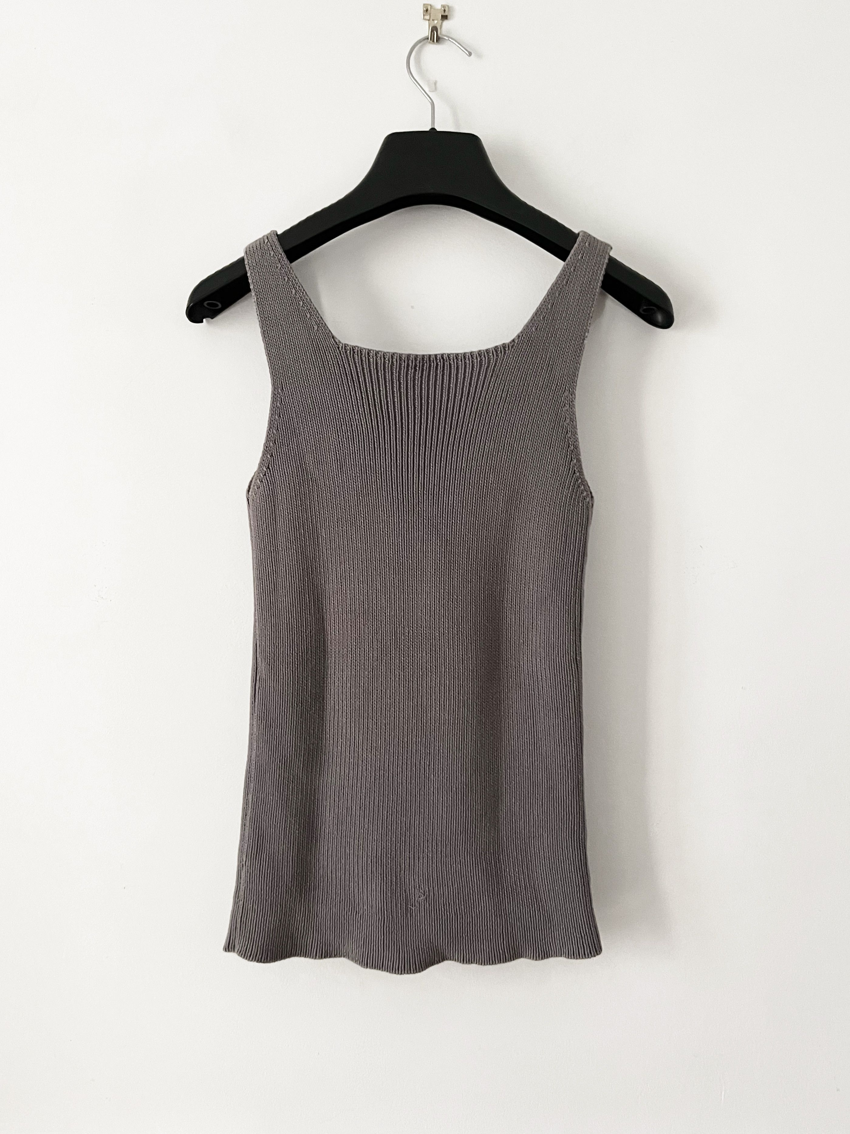 Miu Miu Miu Miu knit tank top Size S / US 4 / IT 40 - 2 Thumbnail