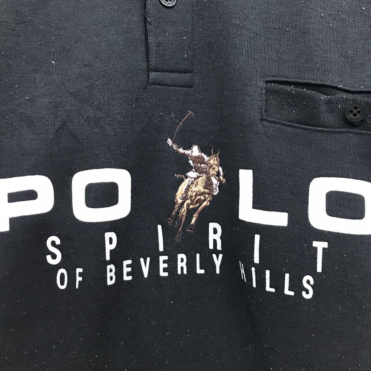 Beverly Hills Polo Club × U.S. Polo Assn. × Vintage Vintage Polo Spirit Beverly Hill Sweatshirt Pullover Jumper Size US M / EU 48-50 / 2 - 3 Thumbnail