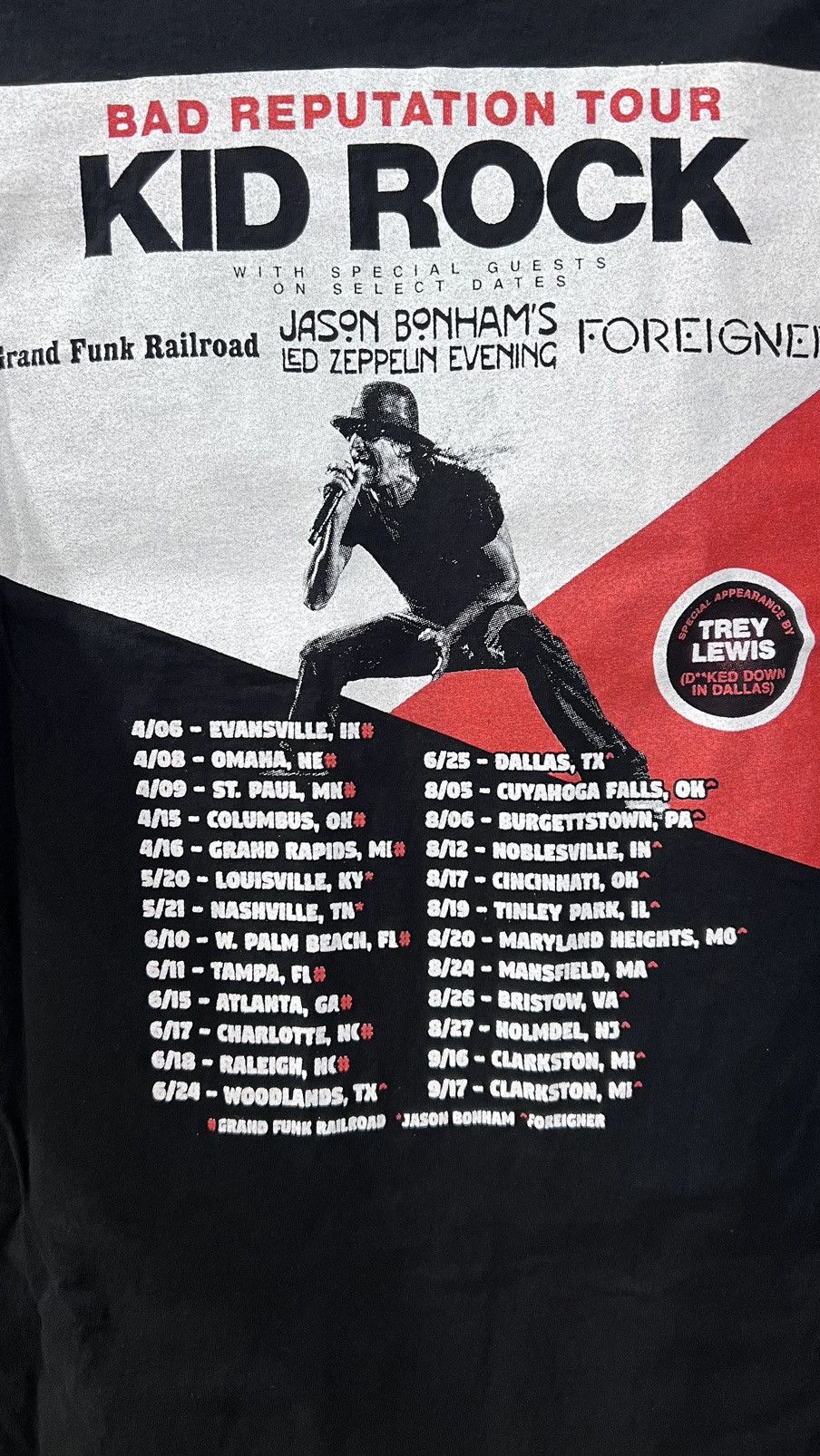 Band Tees × Vintage Kid Rock Bad Reputation Tour Tee Size US L / EU 52-54 / 3 - 4 Thumbnail