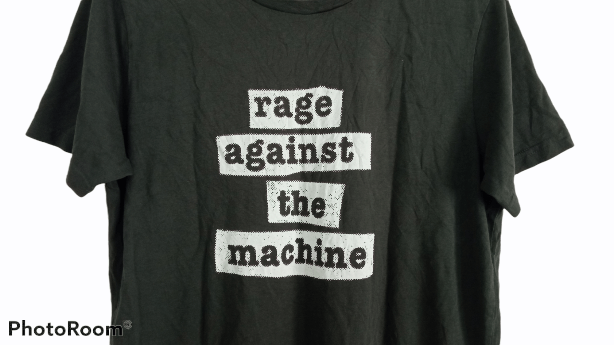 Band Tees × Japanese Brand × Vintage 🔥🔥GU x Rage Against The Machine T-Shirt Size US M / EU 48-50 / 2 - 9 Thumbnail