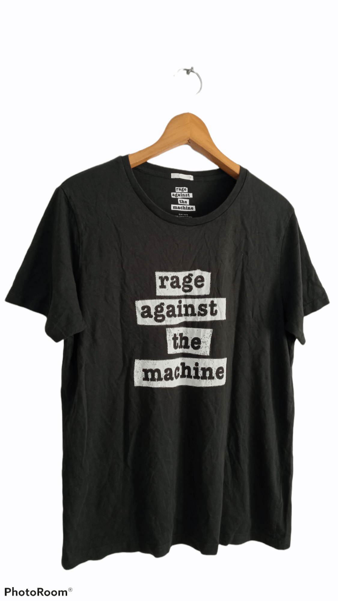 Band Tees × Japanese Brand × Vintage 🔥🔥GU x Rage Against The Machine T-Shirt Size US M / EU 48-50 / 2 - 2 Thumbnail