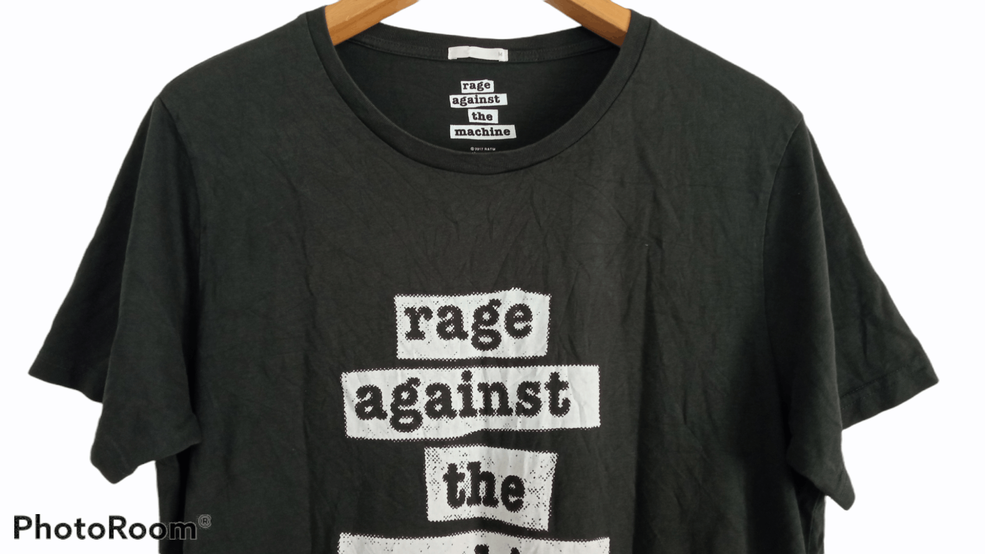 Band Tees × Japanese Brand × Vintage 🔥🔥GU x Rage Against The Machine T-Shirt Size US M / EU 48-50 / 2 - 8 Thumbnail