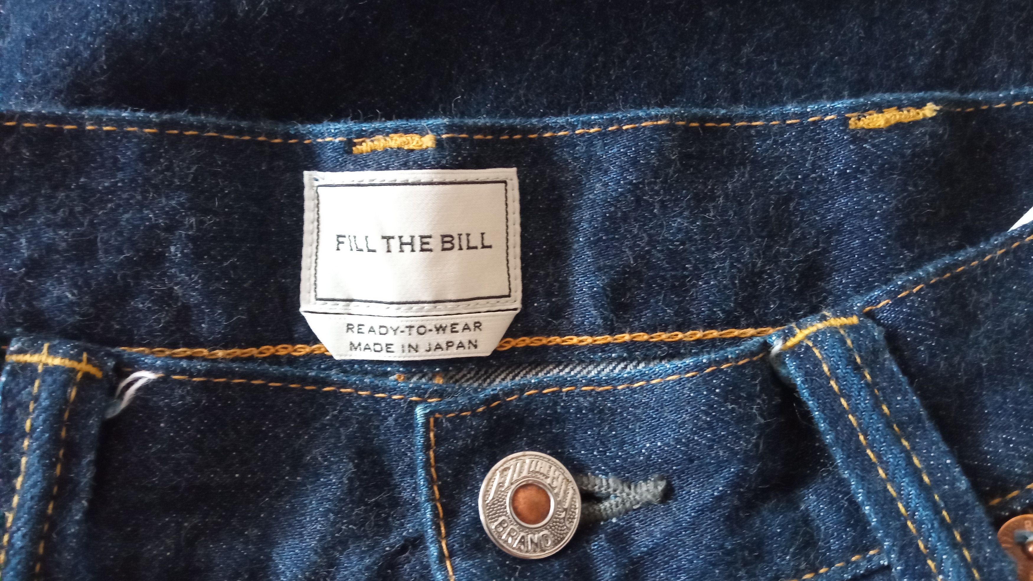Japanese Brand × Vintage 🔥🔥Fill The Bill Selvedge Jeans Denim Size US 30 / EU 46 - 22 Thumbnail