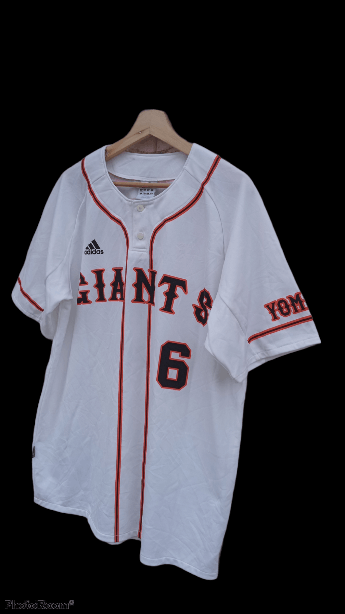 Adidas × MLB × Vintage 🔥🔥MLB x Adidas Yomiuri Giants Baseball Jersey Size US L / EU 52-54 / 3 - 3 Thumbnail