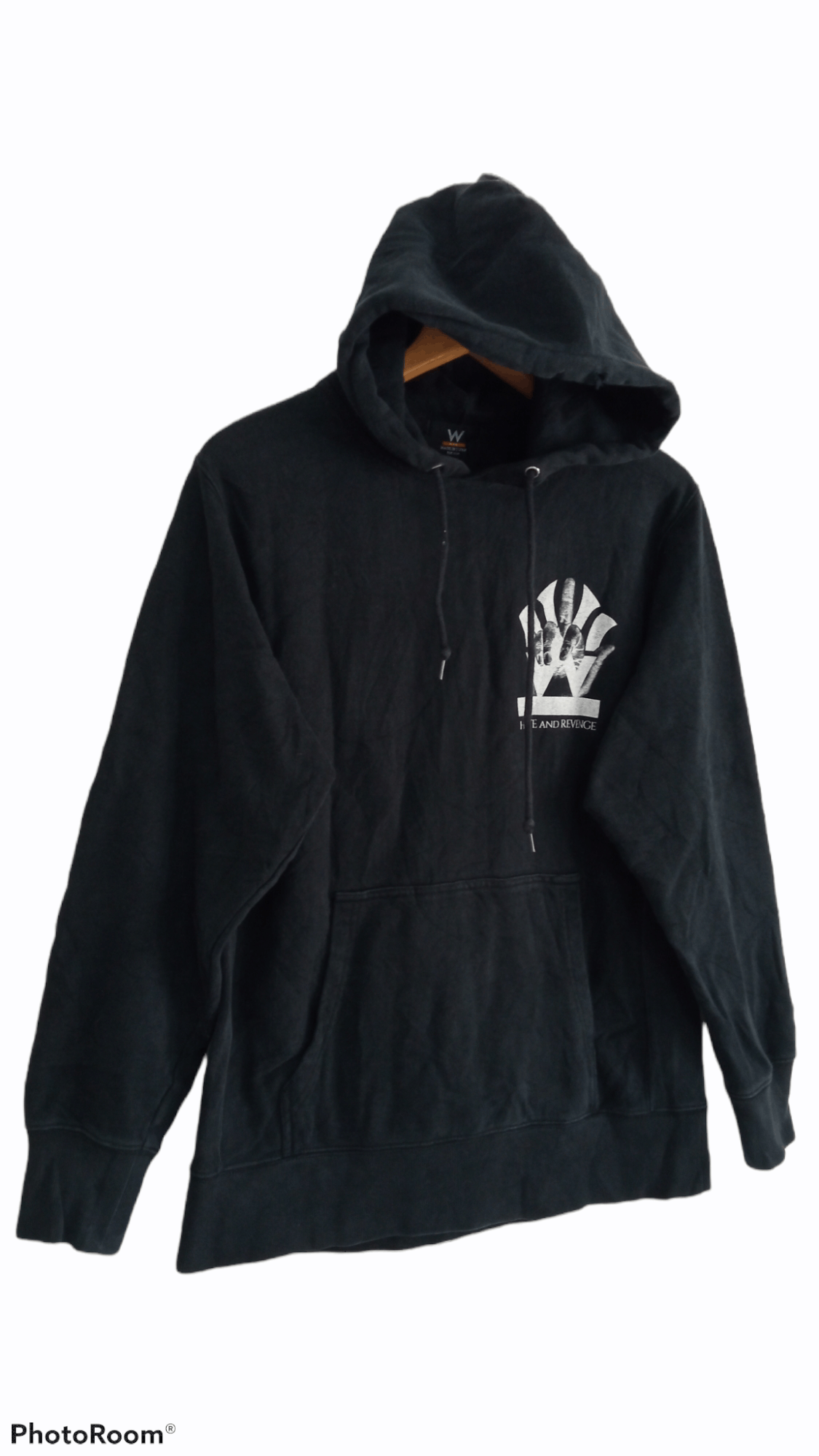 Japanese Brand × Vintage 🔥🔥W N.Y.C Hate and Revenge Hoodie Size US M / EU 48-50 / 2 - 3 Thumbnail